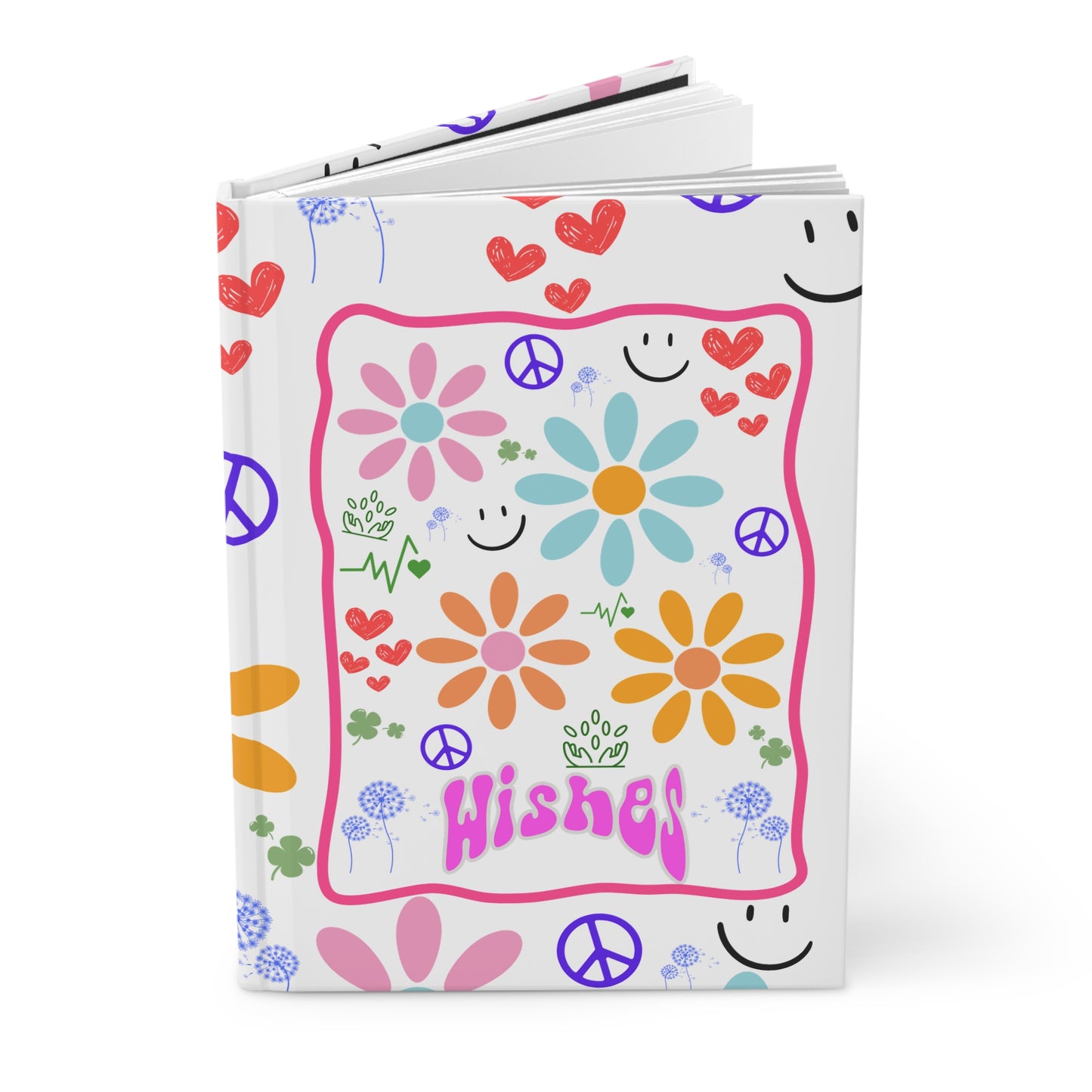 Everlasting Wishes Hardcover Journal Matte (in White)