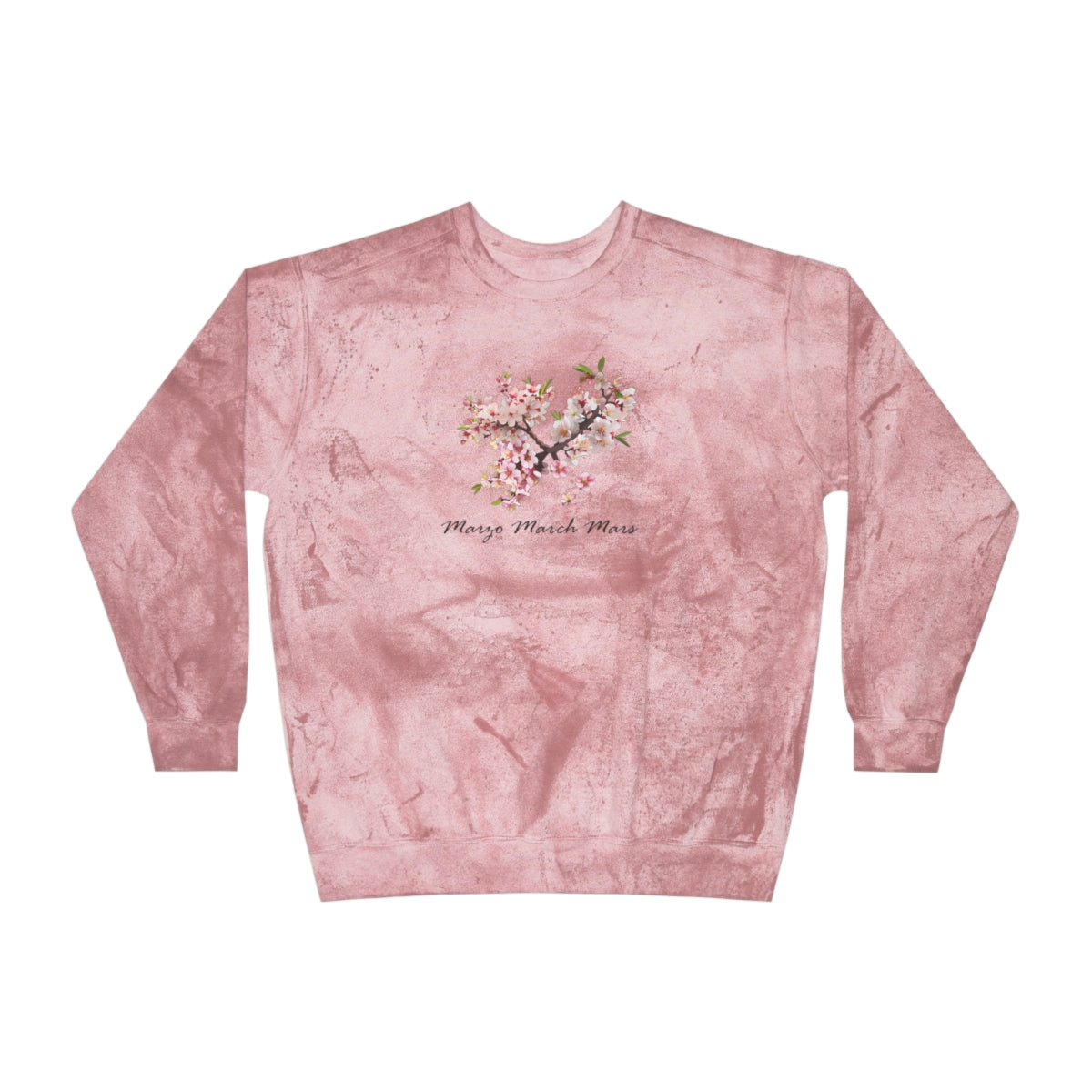 March Spring Flower Sweatshirt, Cherry Blossom, Floral - Gift for Her/Mom