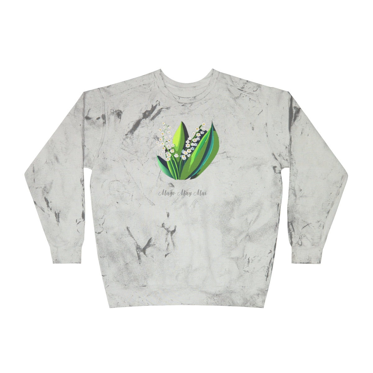 Comfy Cozy Floral Sweatshirt May Birthday Flower Lilly of the Valley