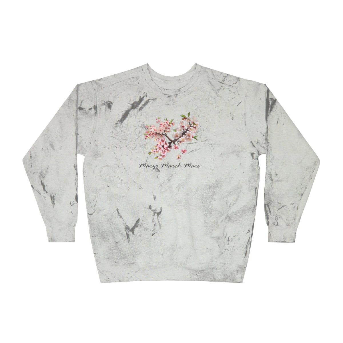 March Spring Flower Sweatshirt, Cherry Blossom, Floral - Gift for Her/Mom
