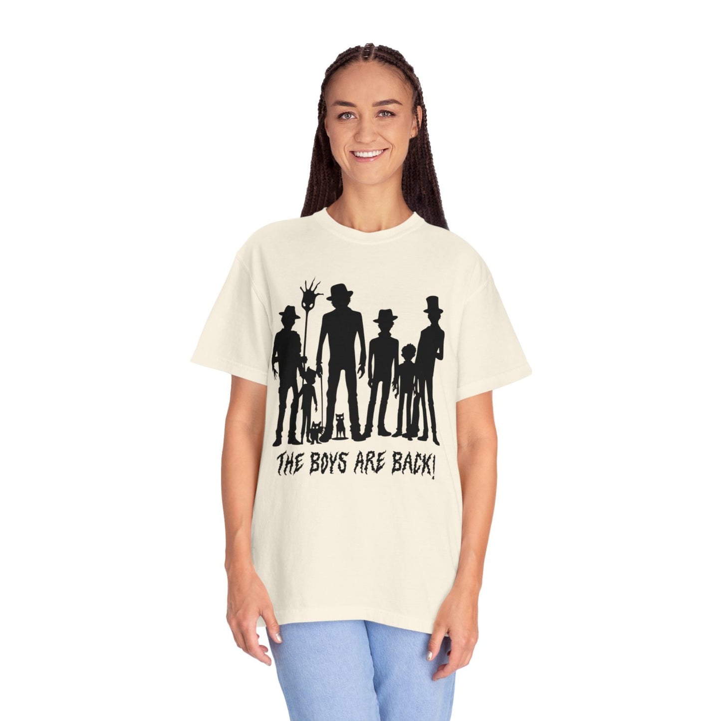 Horror Movie Inspired Halloween T-Shirt Featuring Famous Line-up