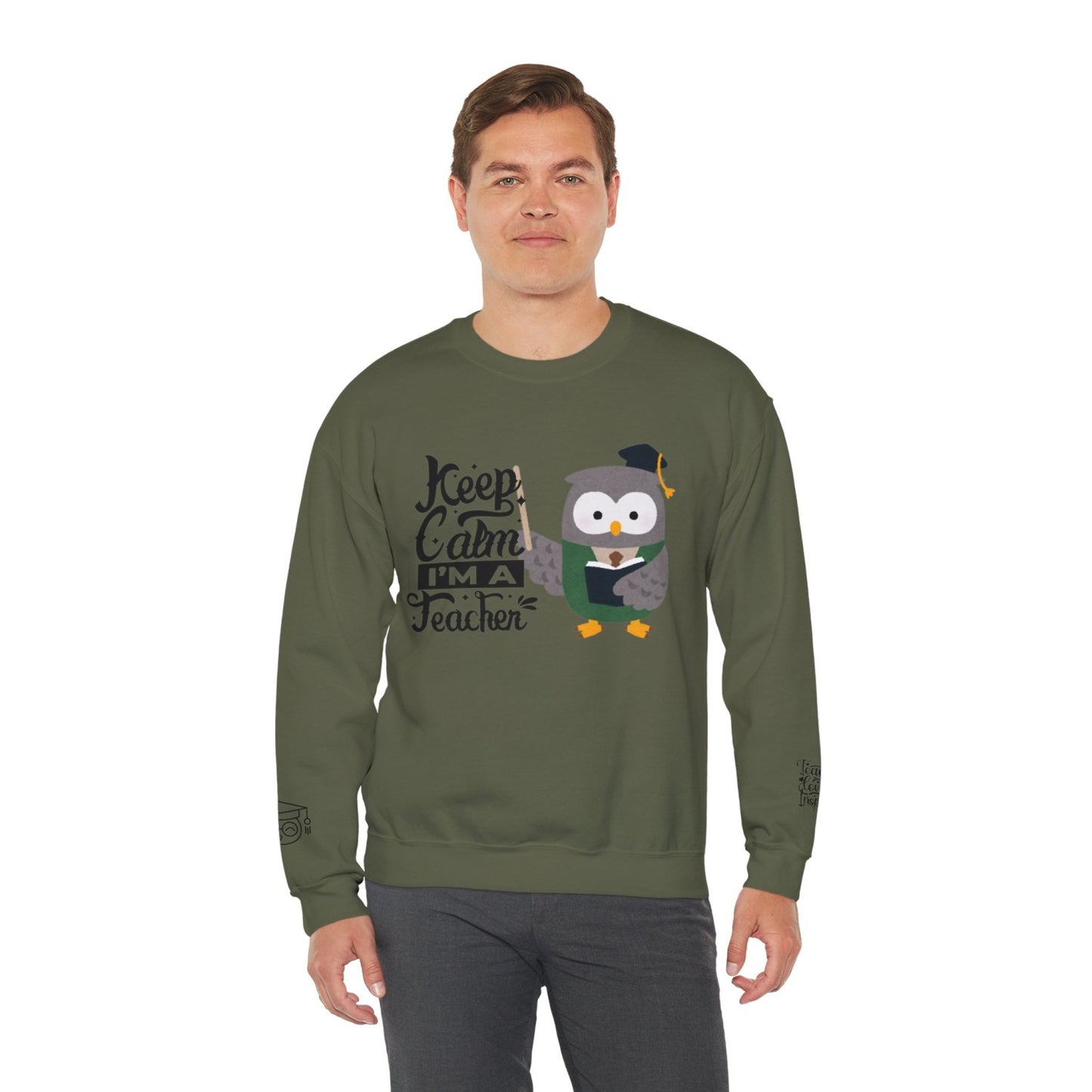 Comfy Teacher Crewneck Sweatshirt