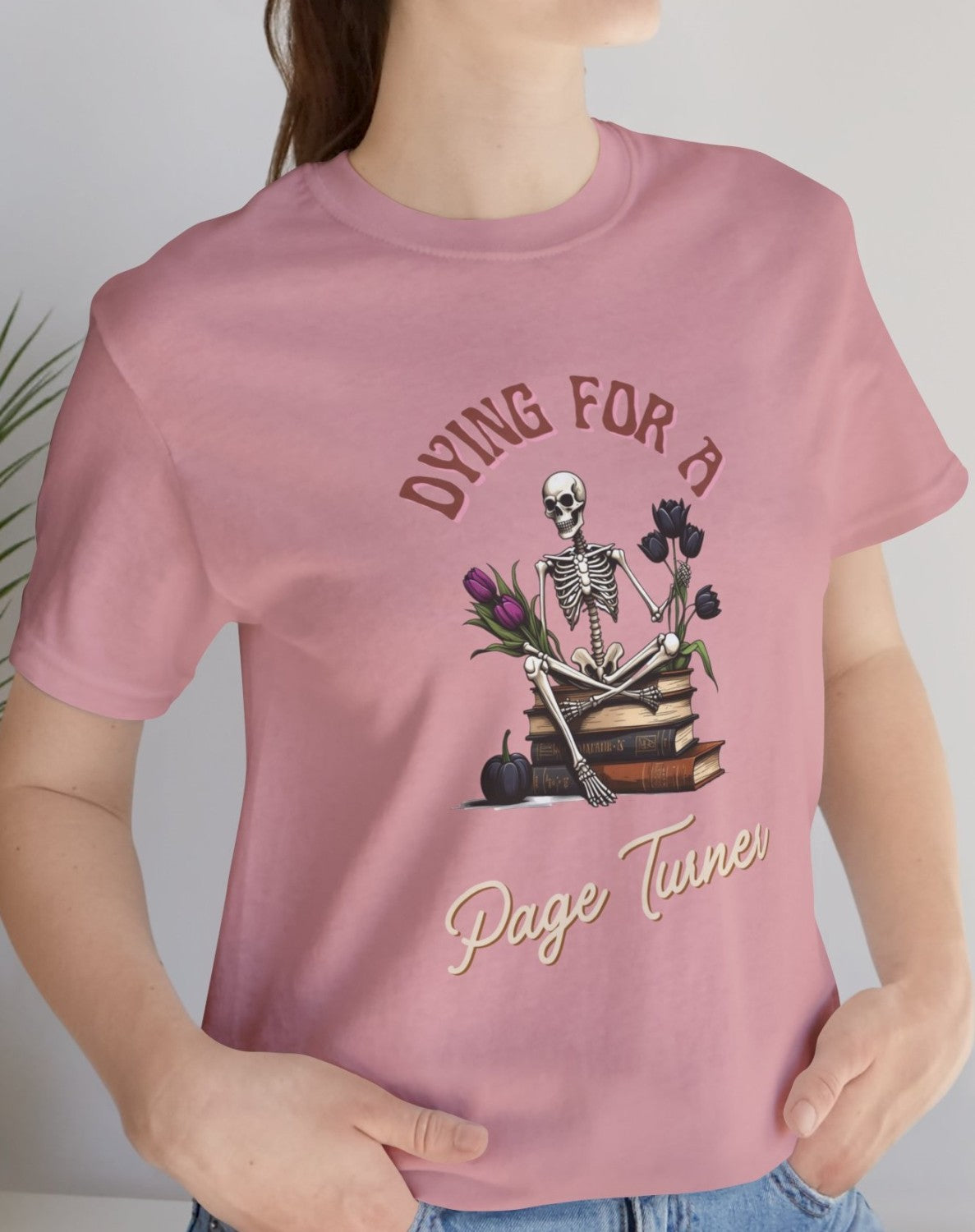 Comfy Halloween Inspired Book Lovers Tee