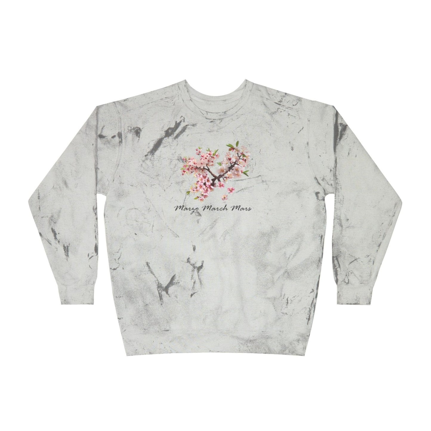 March Spring Flower Sweatshirt, Cherry Blossom, Floral - Gift for Her/Mom