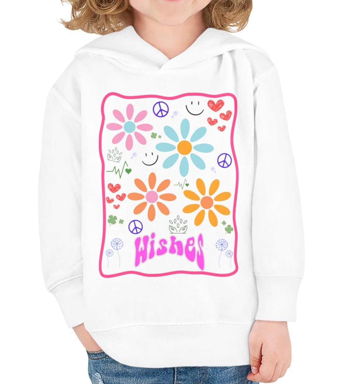 Wishes Toddler Pullover Fleece Hoodie