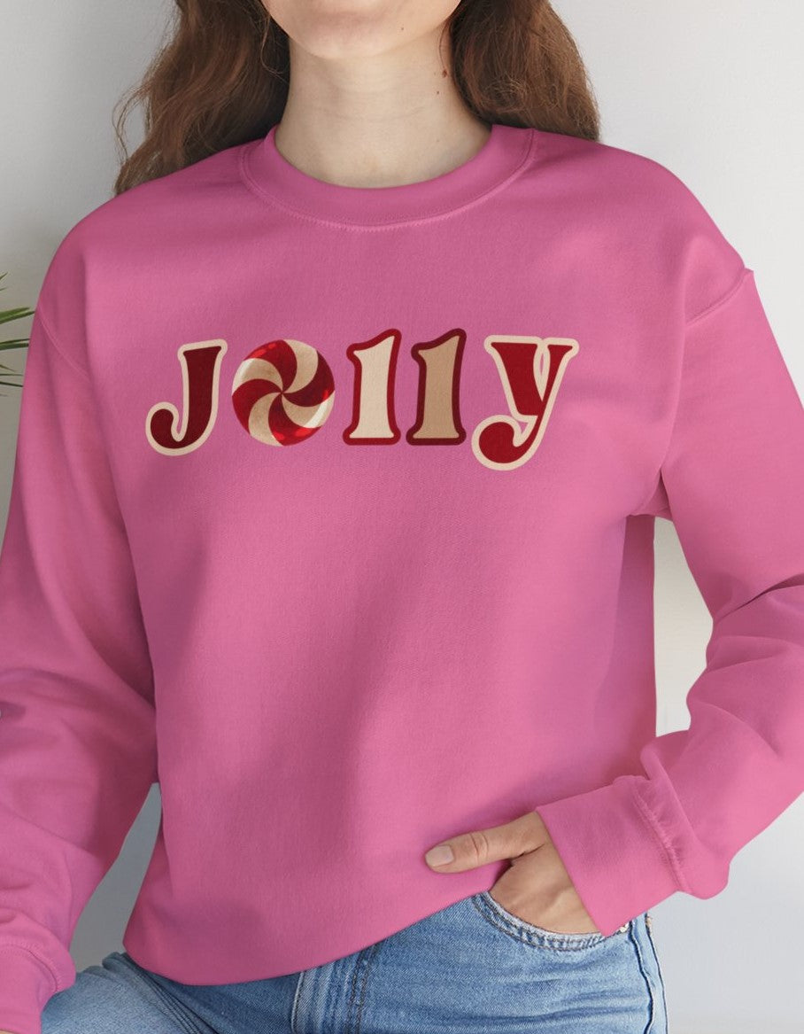 Cozy Jolly Christmas Crewneck Sweatshirt