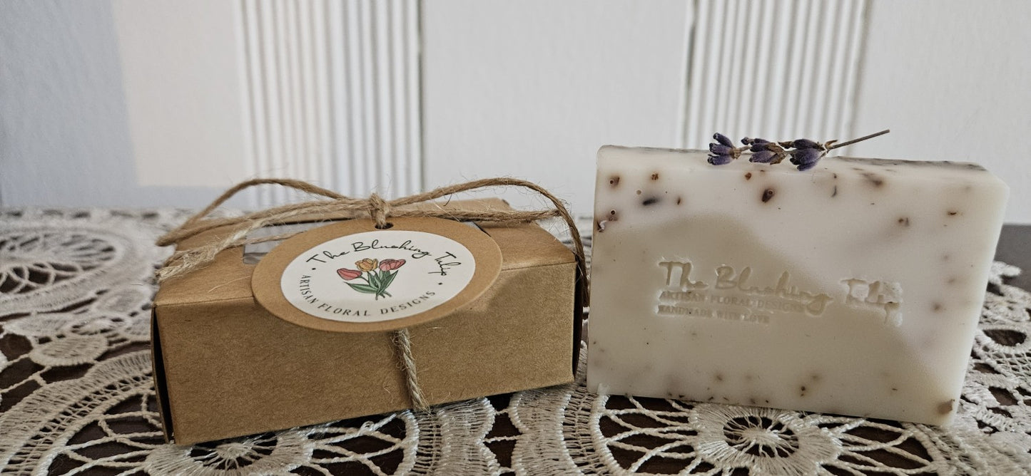 Goat Milk & Relaxing Lavender Handmade Soap