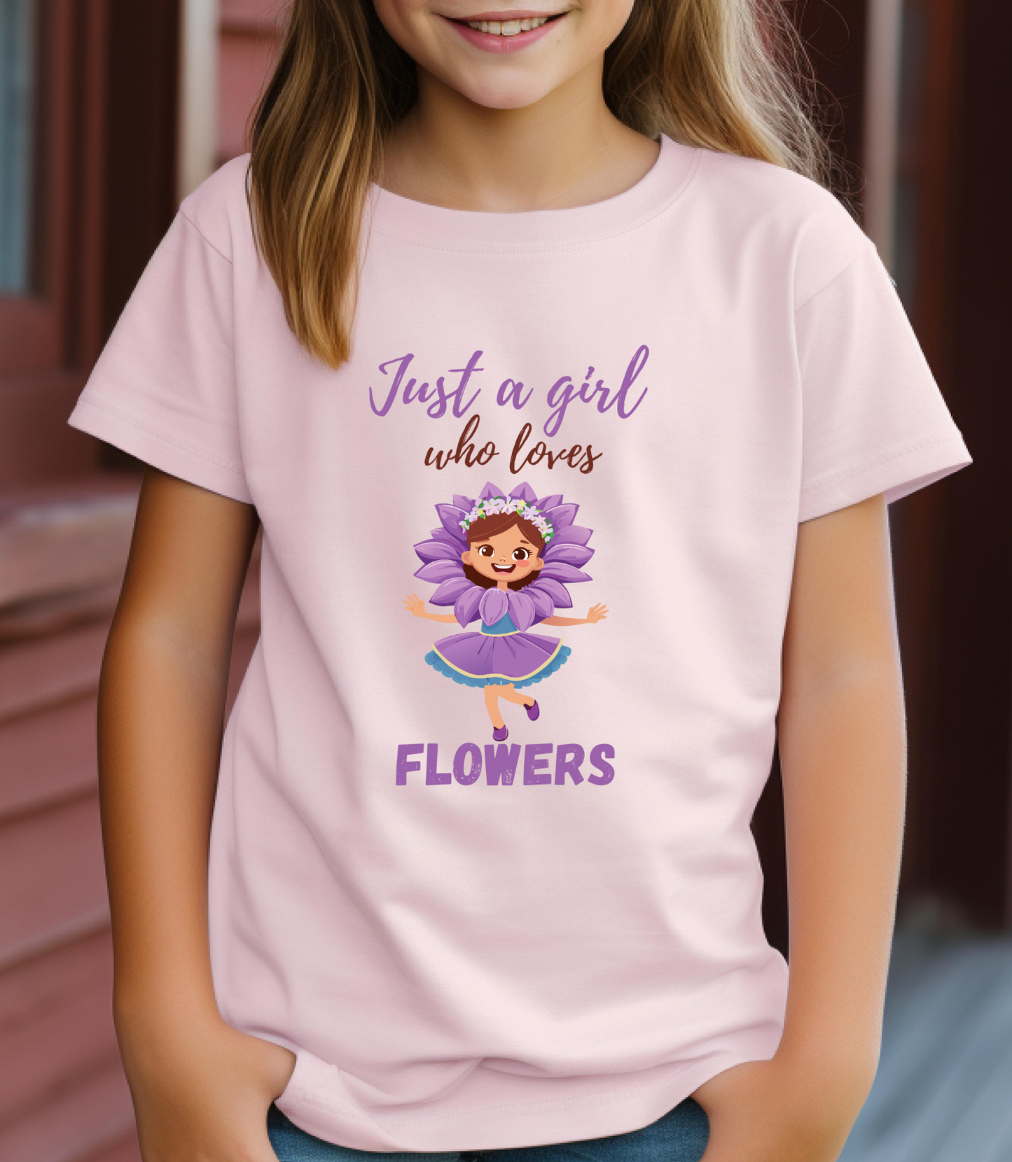 Floral Enthusiast Youth Short Sleeve Tee
