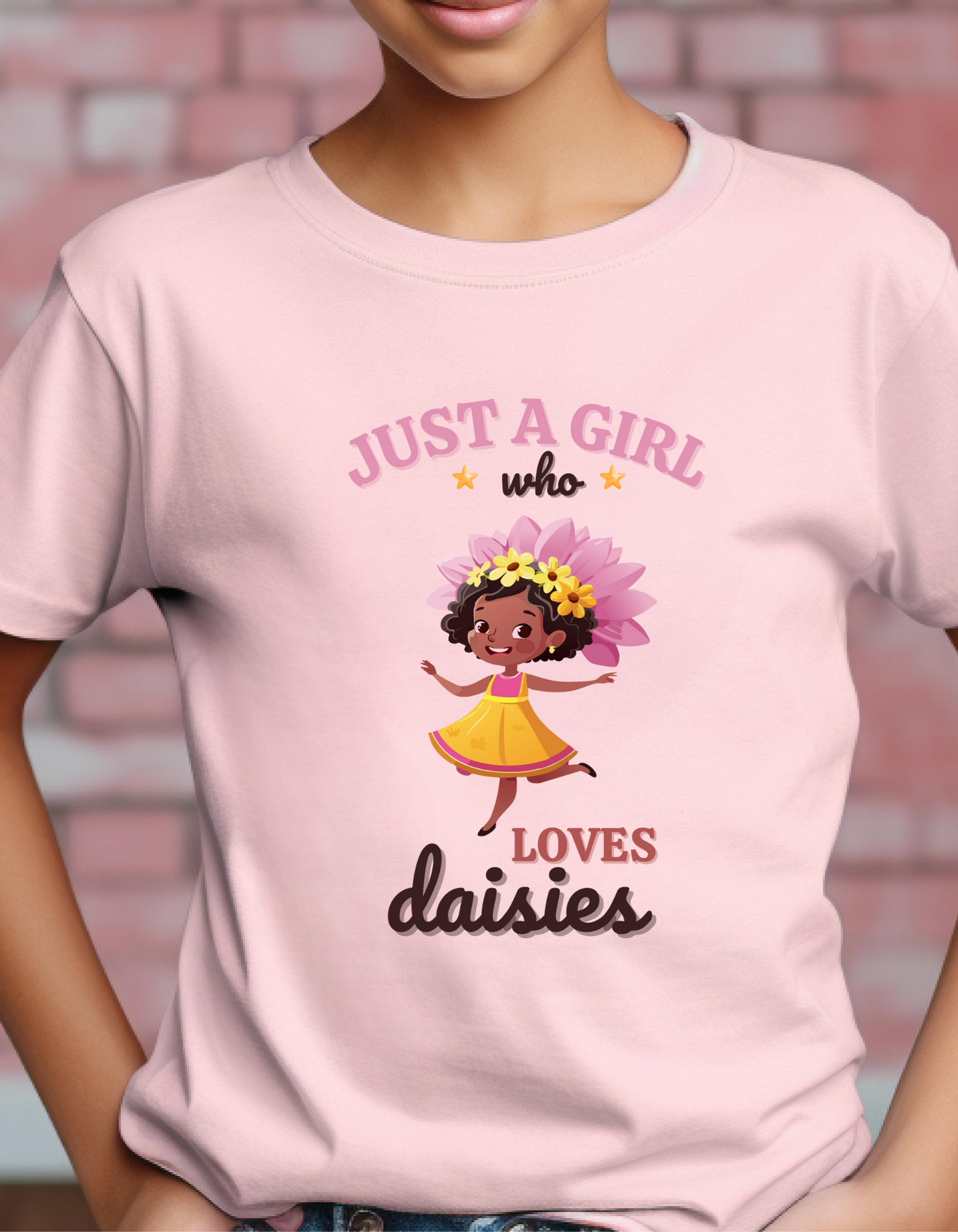 Daisy Inspired Youth Short Sleeve Tee