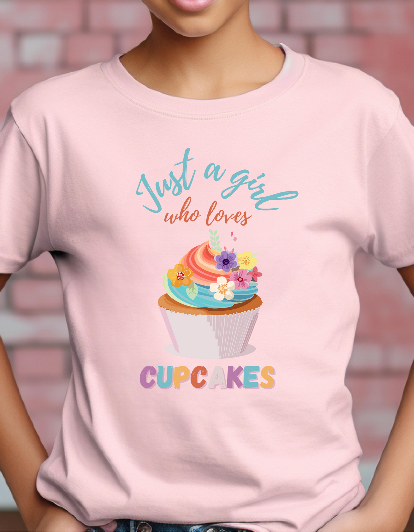 Youth Tee - Just a Girl That Loves Cupcakes