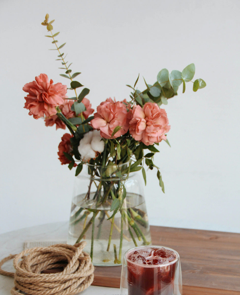 January Birth Month - Carnation Arrangement