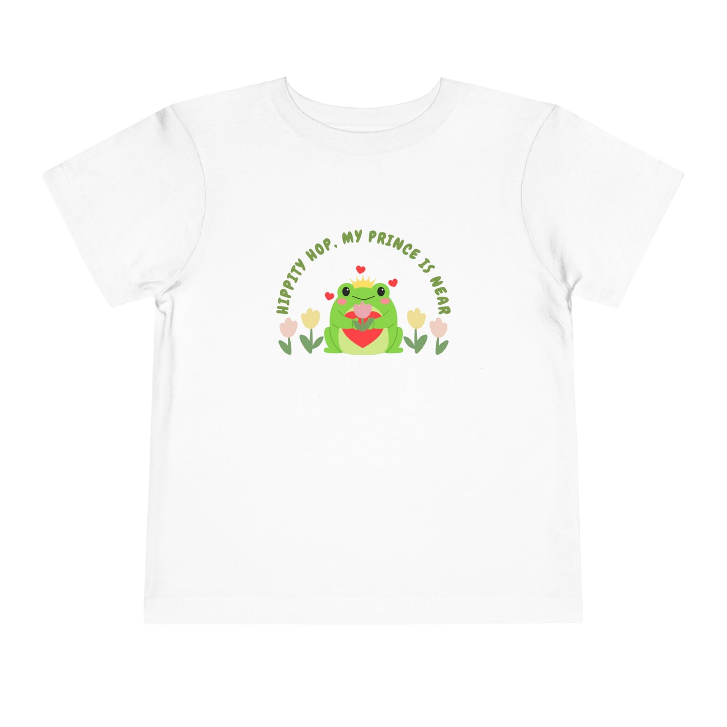 Lovely Frog Toddler Short Sleeve Tee