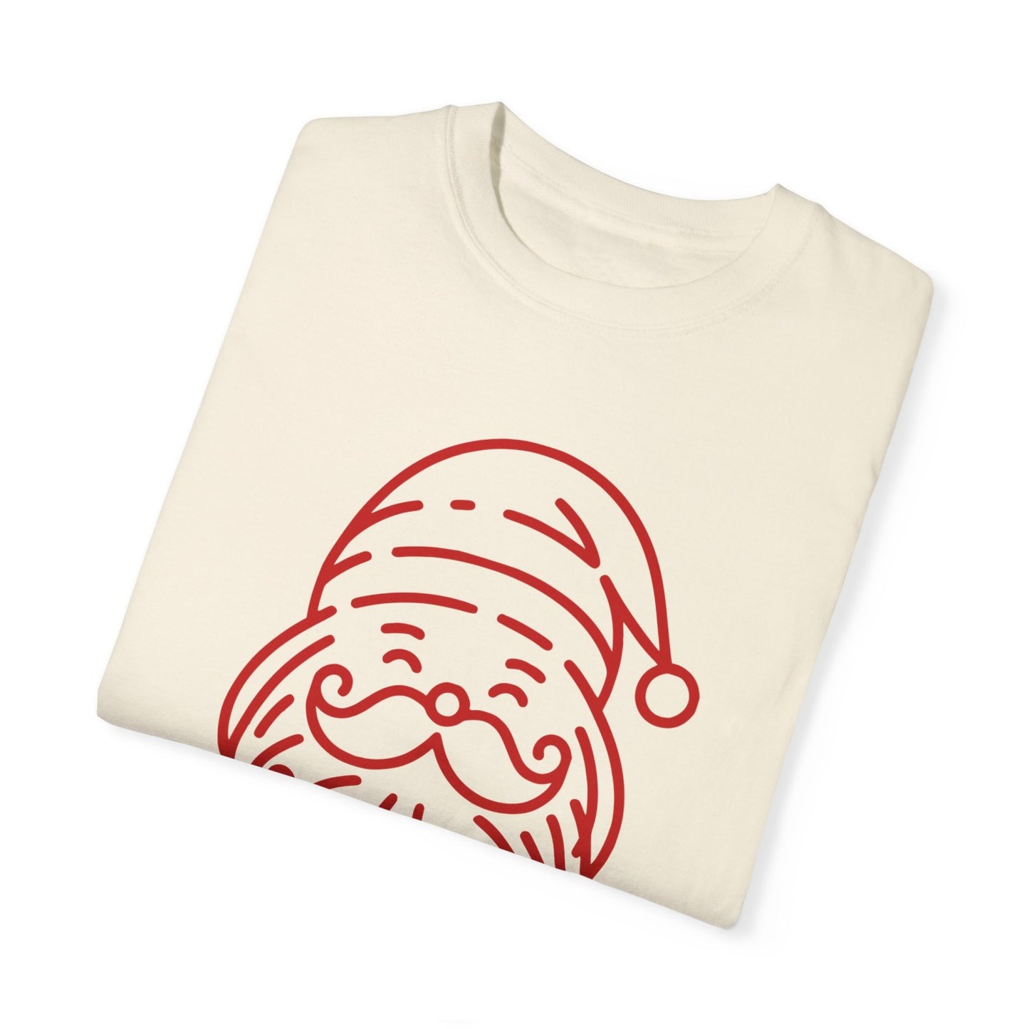 Comfy Minimalist Inspired Santa T-Shirt