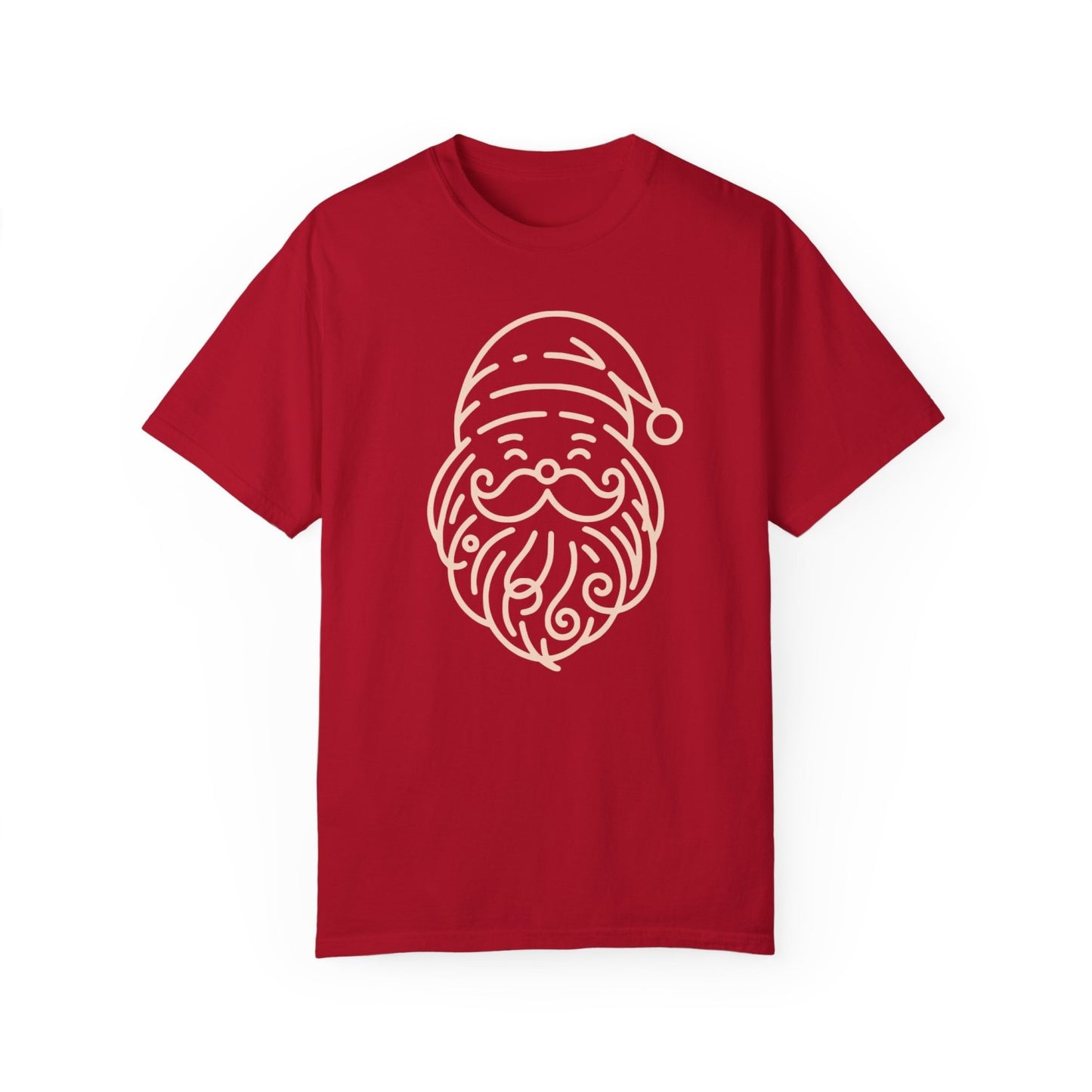 Comfy Minimalist Inspired Santa T-Shirt
