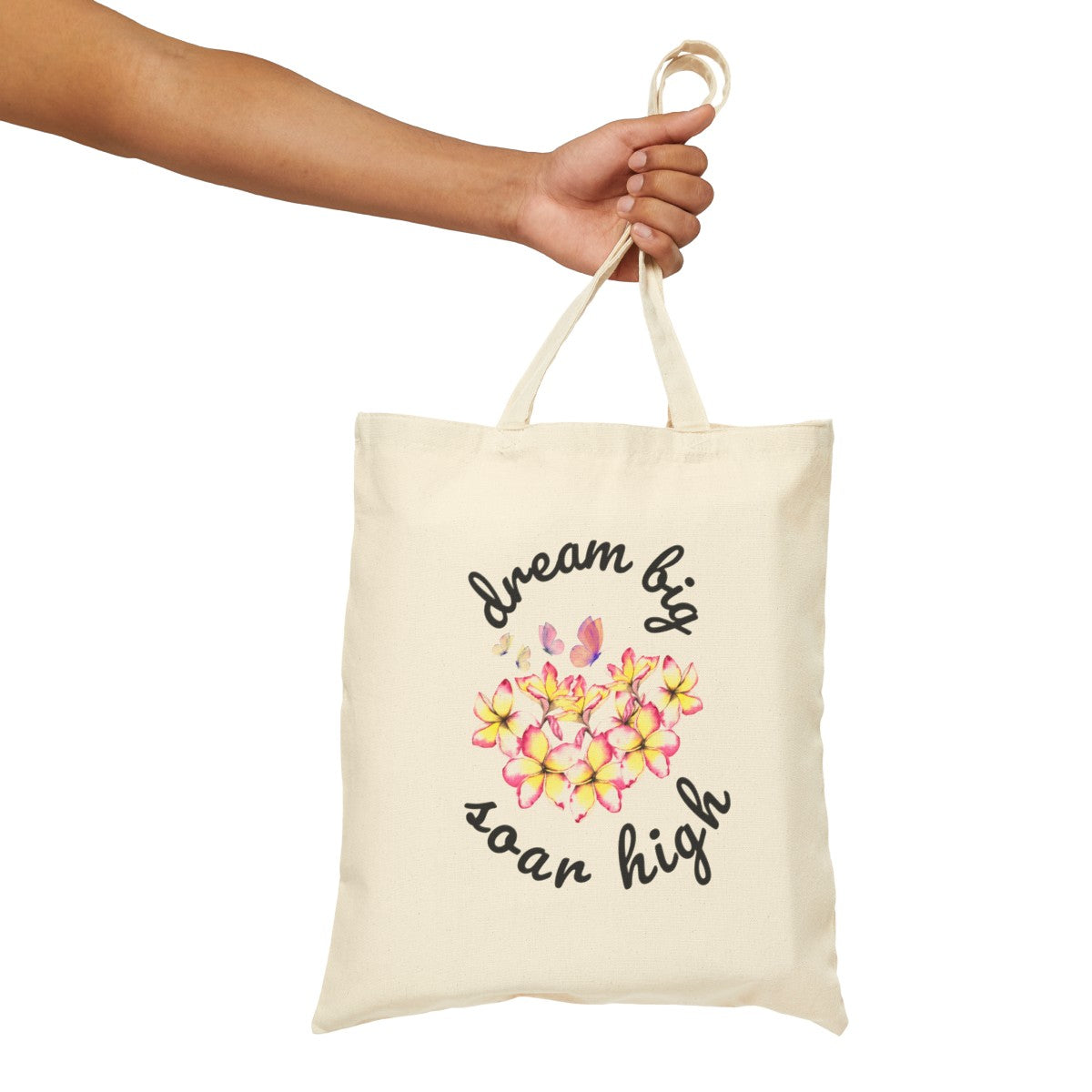 Motivational Graduation Canvas Tote Bag