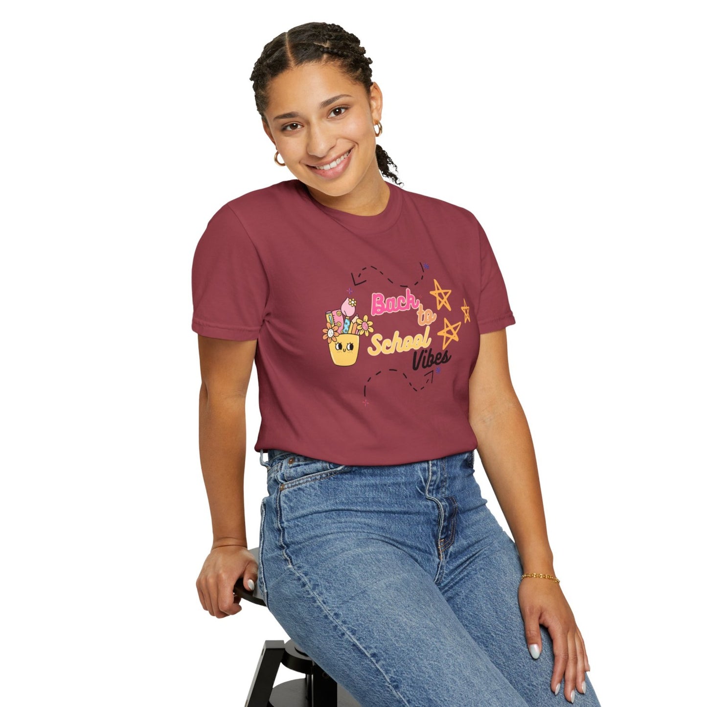 Back to School Vibes T-Shirt for Teacher or Principal