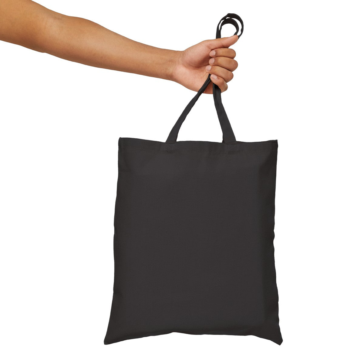 Retro Style Floral Tote Bag with Inspirational Phrase