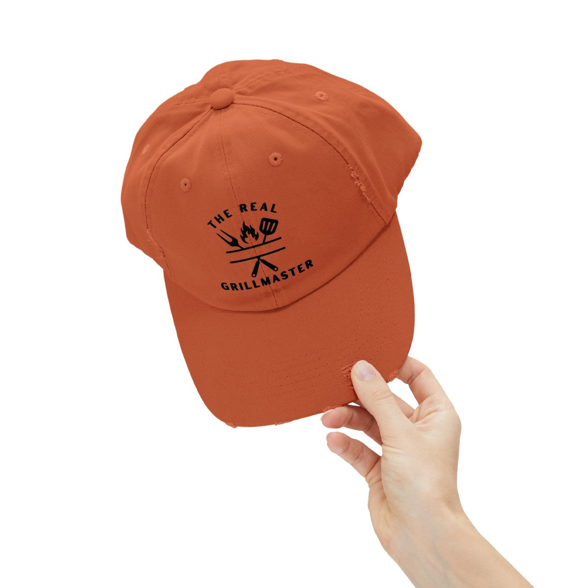 Fashionable Grilling Enthusiast Distressed Cap