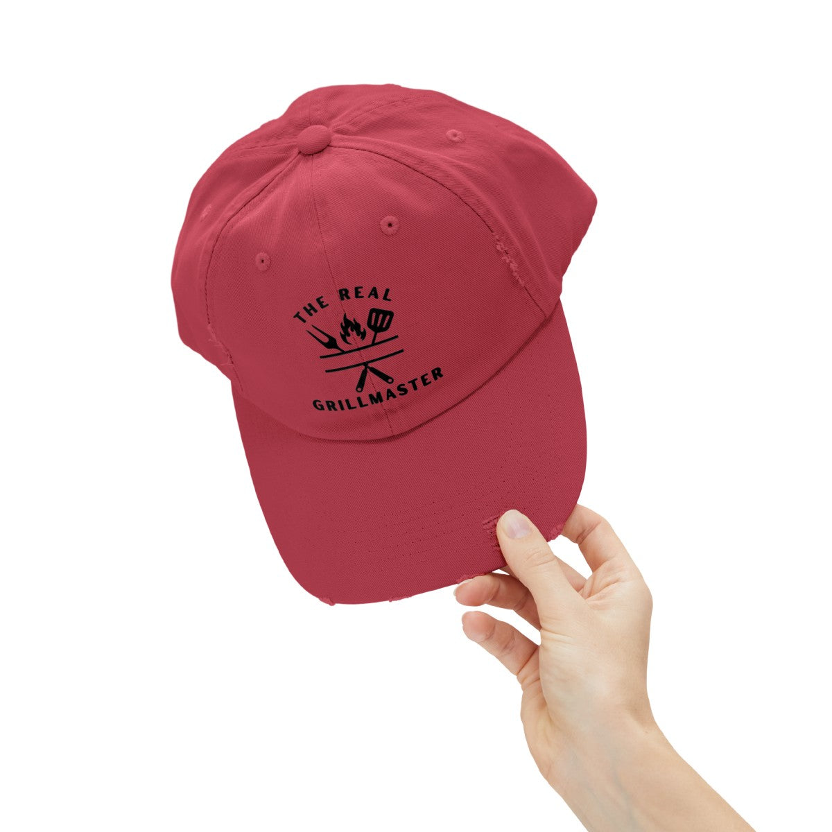 Fashionable Grilling Enthusiast Distressed Cap