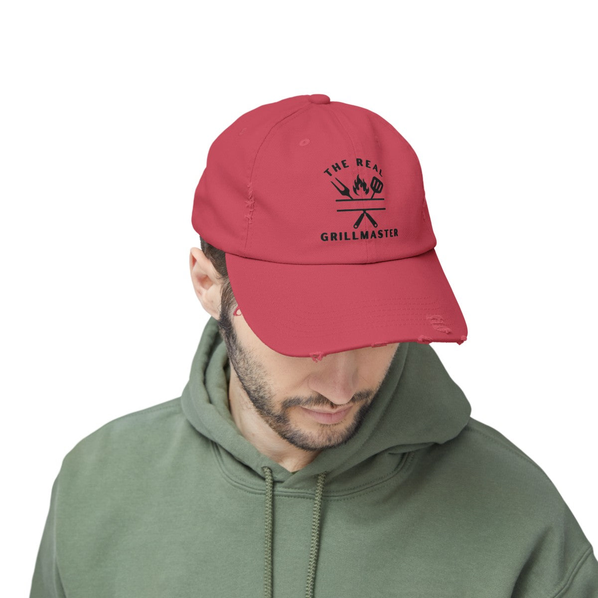 Fashionable Grilling Enthusiast Distressed Cap