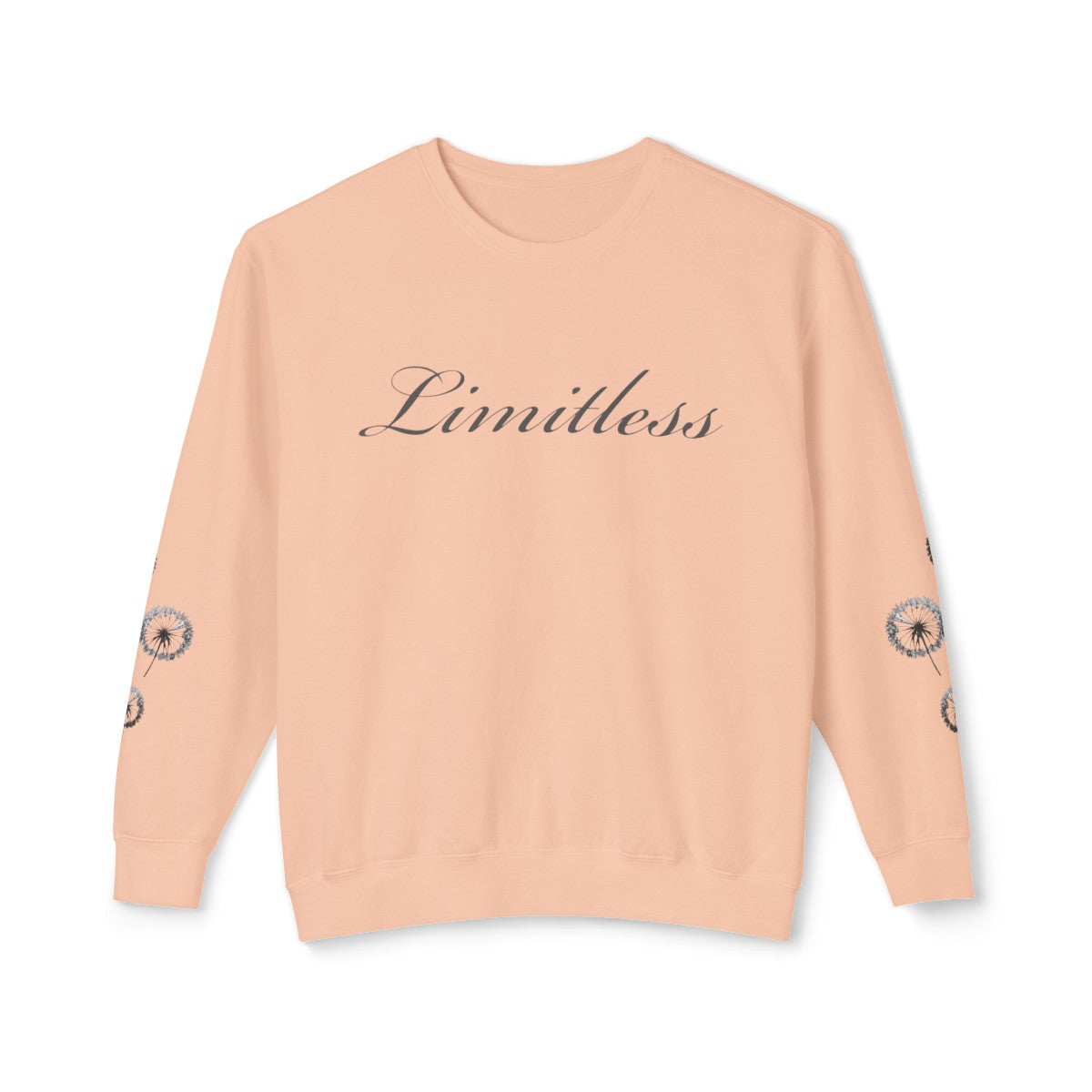 Chic and Comfy Oversized Inspirational Sweatshirt - You Are Limitless