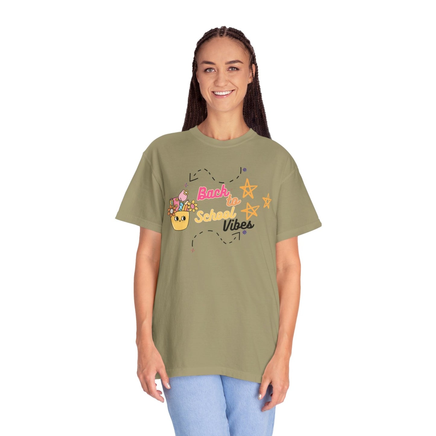 Back to School Vibes T-Shirt for Teacher or Principal
