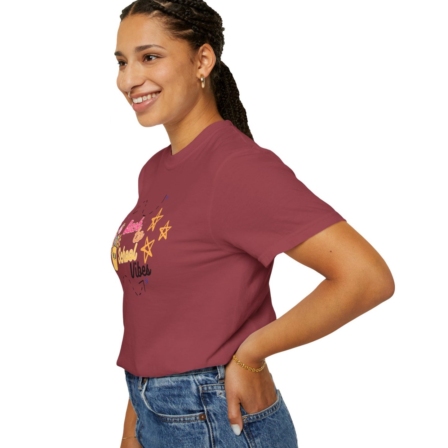 Back to School Vibes T-Shirt for Teacher or Principal