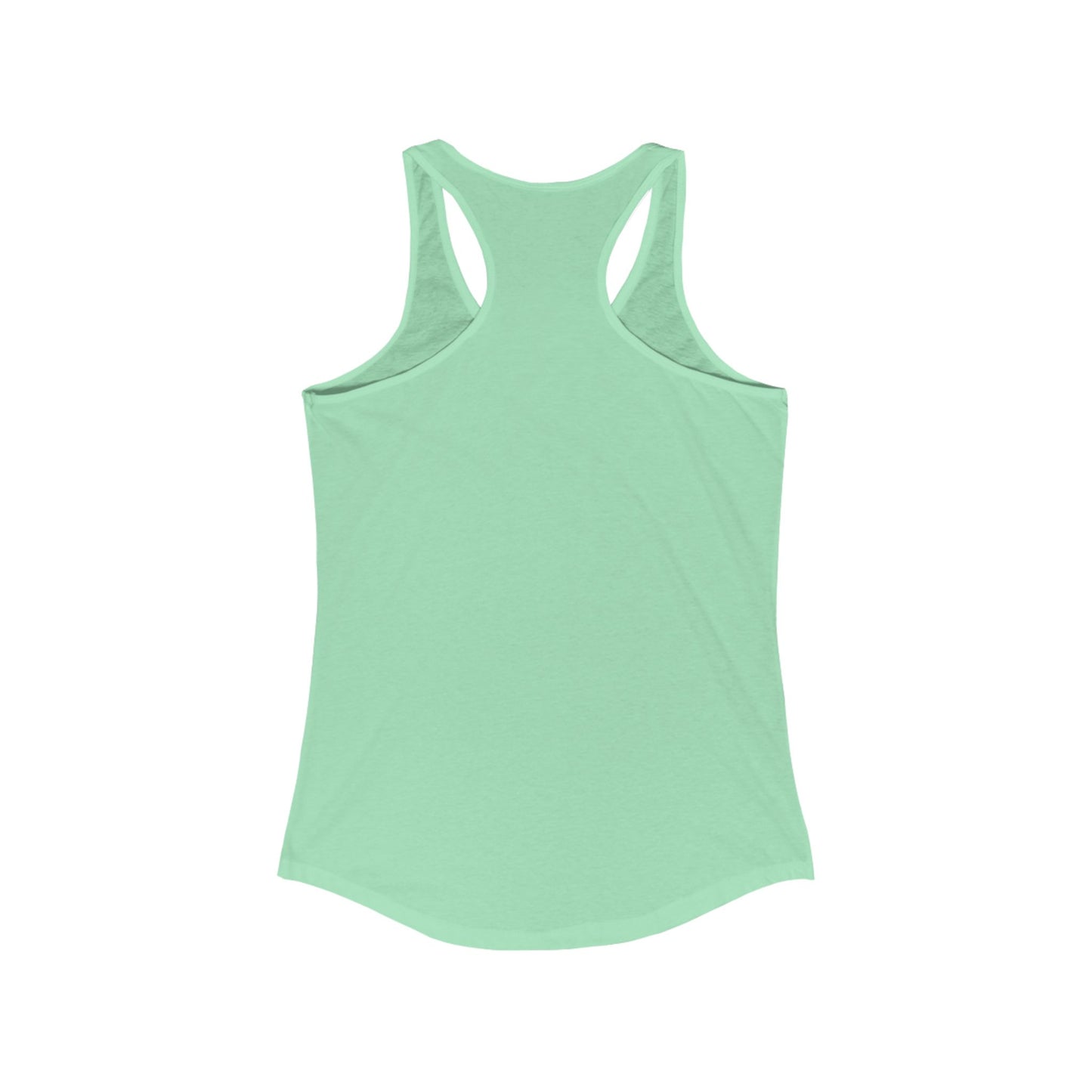 Stop You’re Being Ranunculus Women’s Cotton Racerback Tank