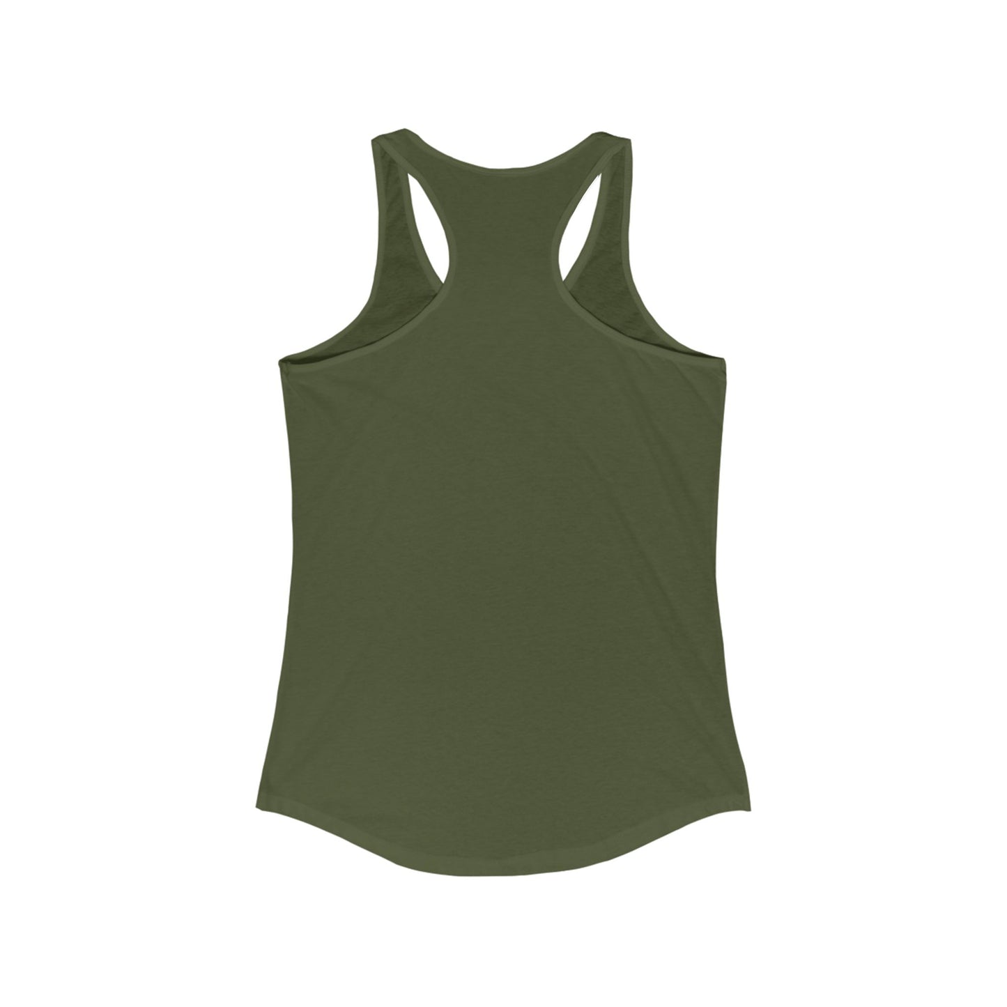 Stop You’re Being Ranunculus Women’s Cotton Racerback Tank