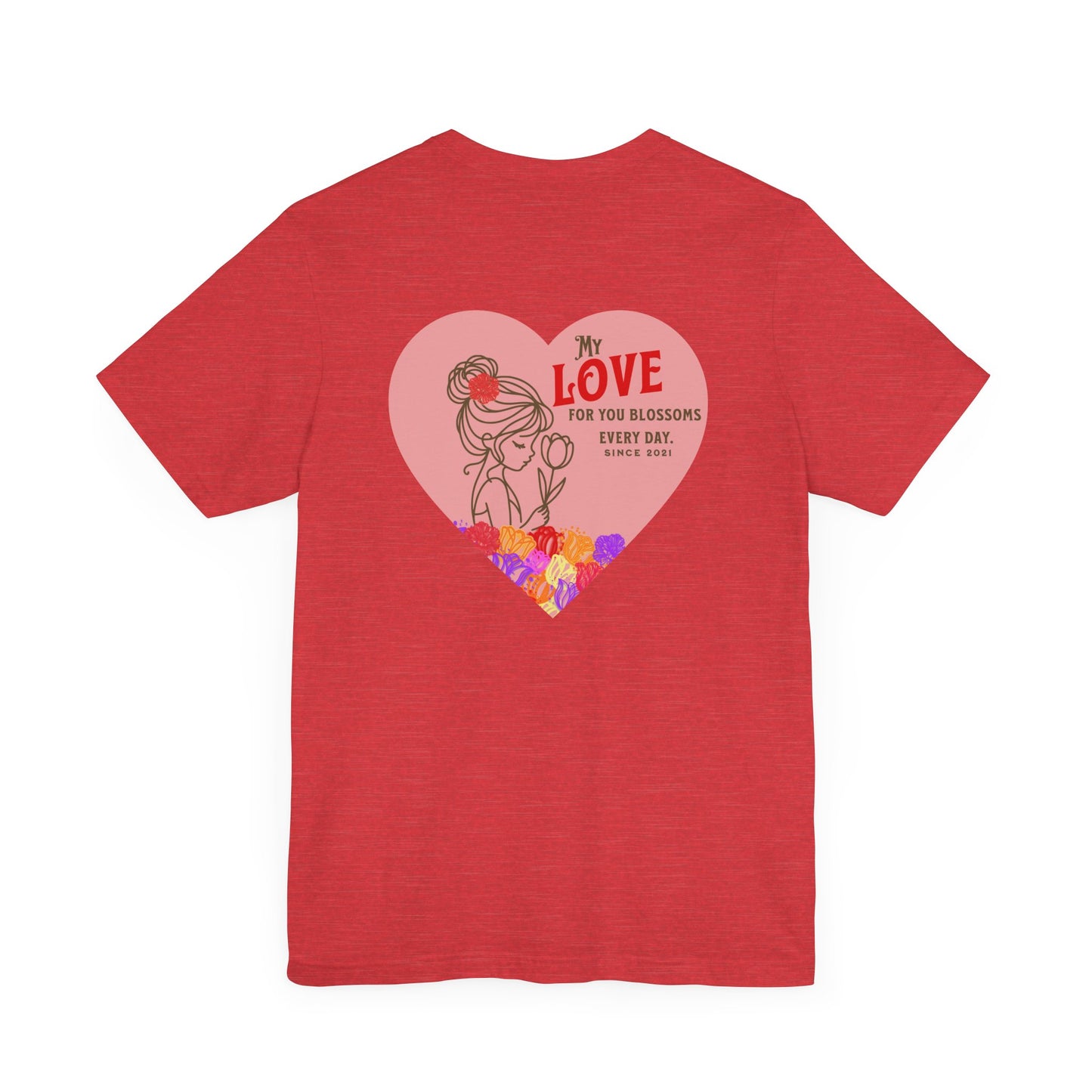Love In Full Bloom Double-Sided Tee