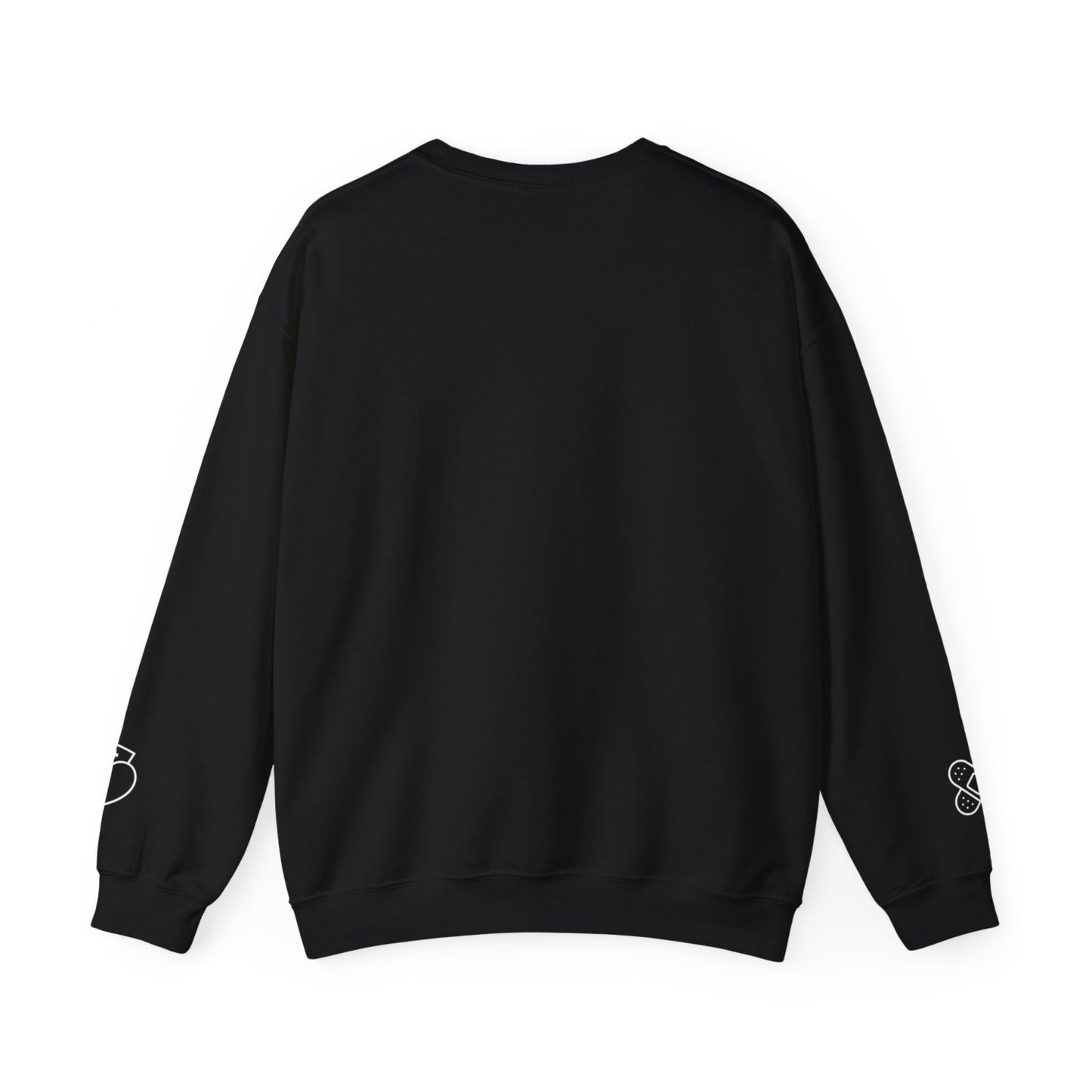 Comfy School Nurse Crewneck Sweatshirt