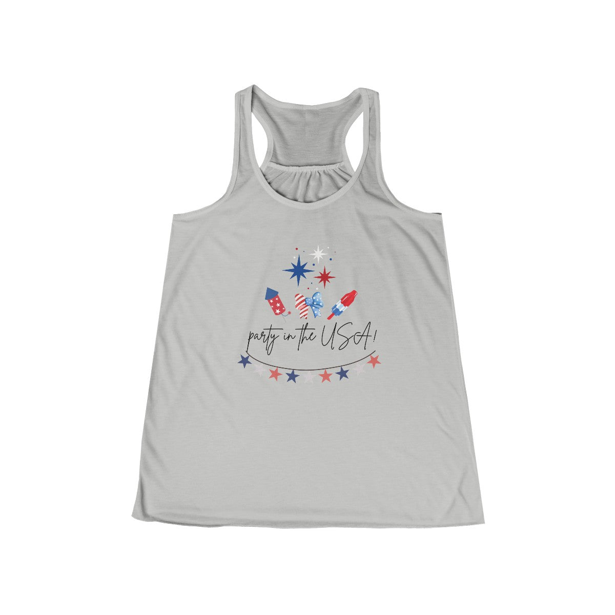Chic Party in the USA Racerback Tank