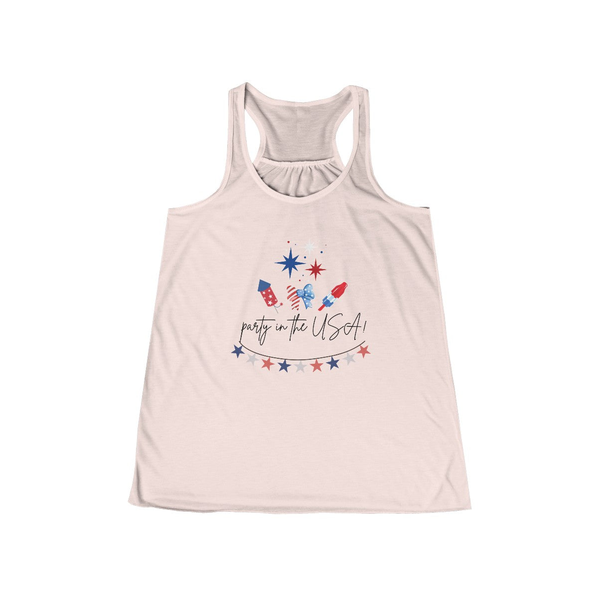 Chic Party in the USA Racerback Tank