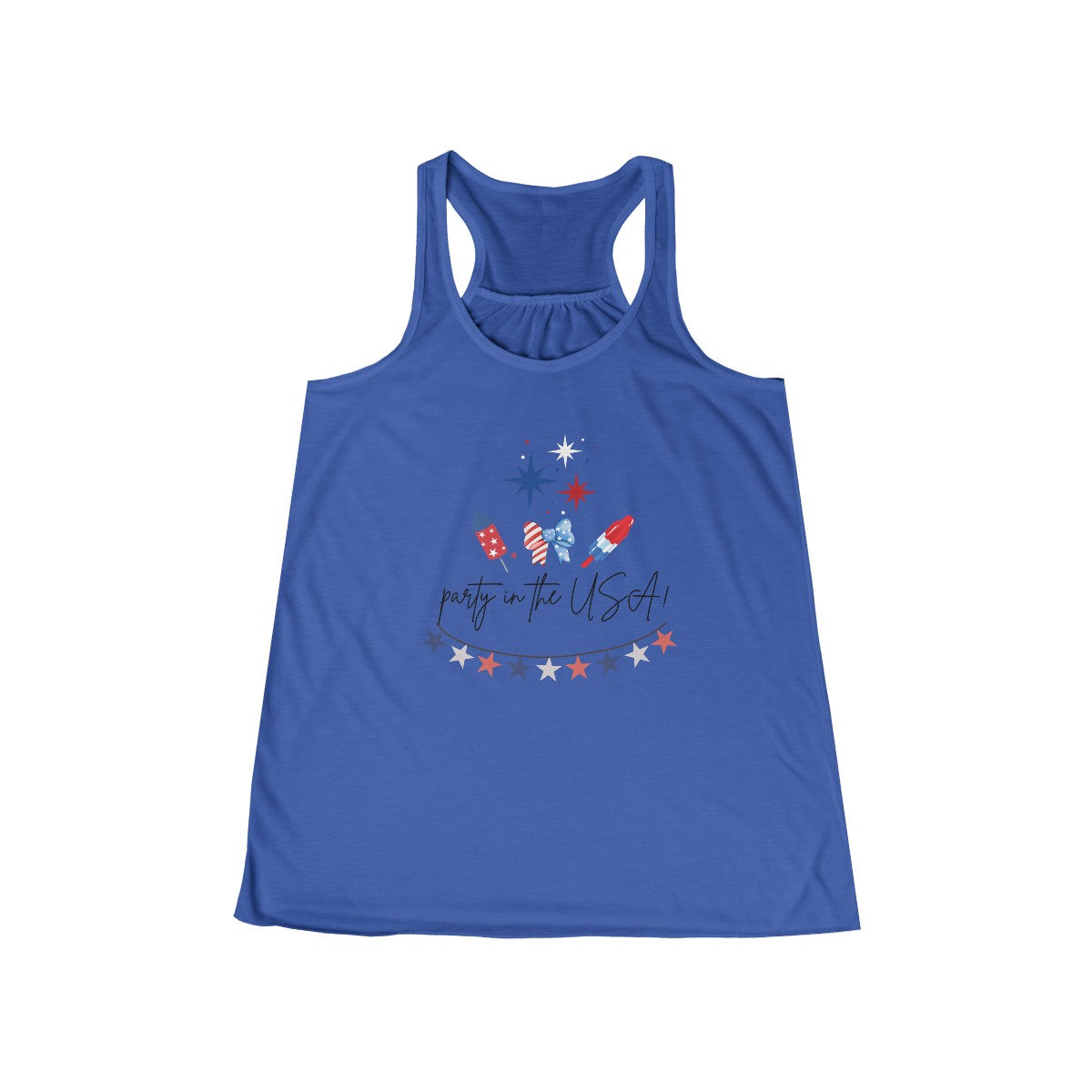 Chic Party in the USA Racerback Tank