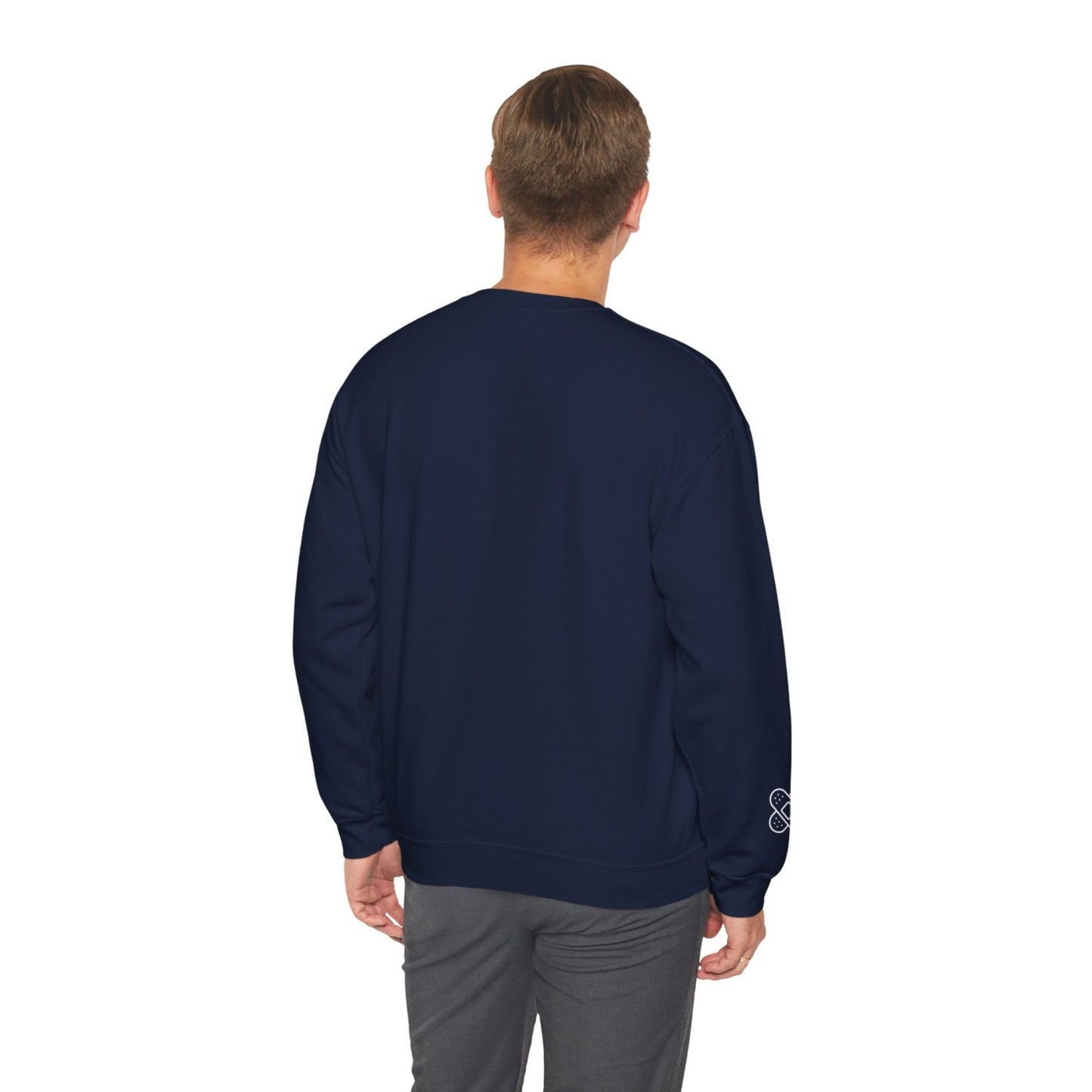 Comfy School Nurse Crewneck Sweatshirt
