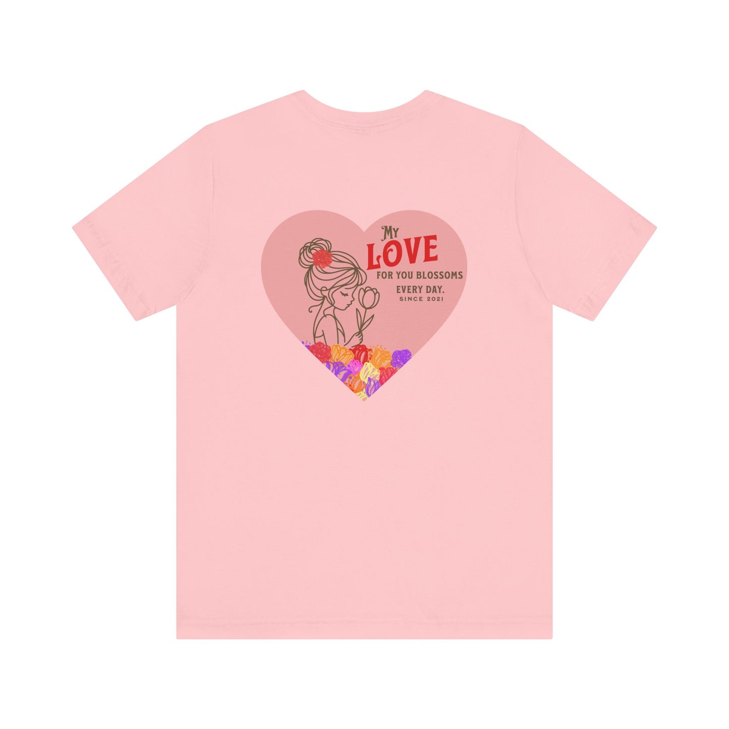 Love In Full Bloom Double-Sided Tee