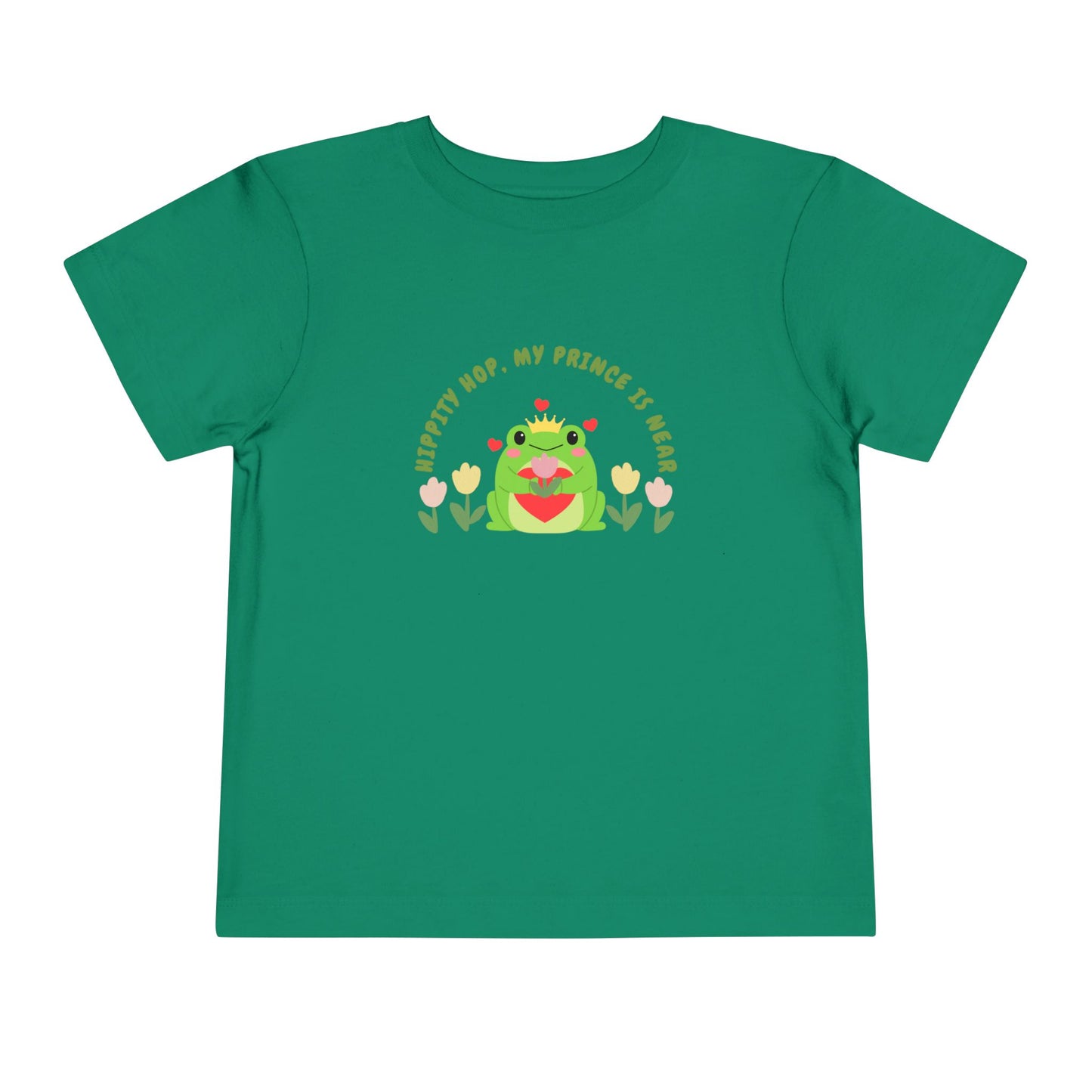 Lovely Frog Toddler Short Sleeve Tee