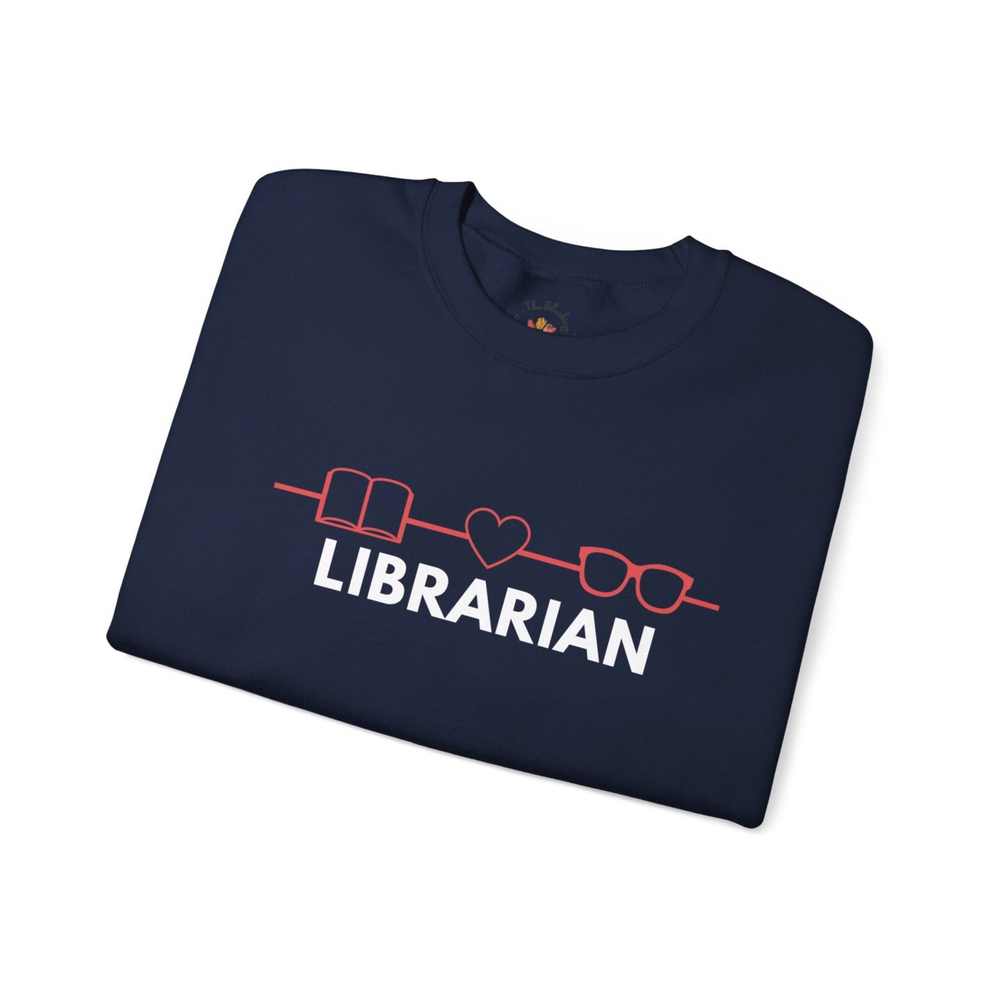 Comfy Librarian Crewneck Sweatshirt