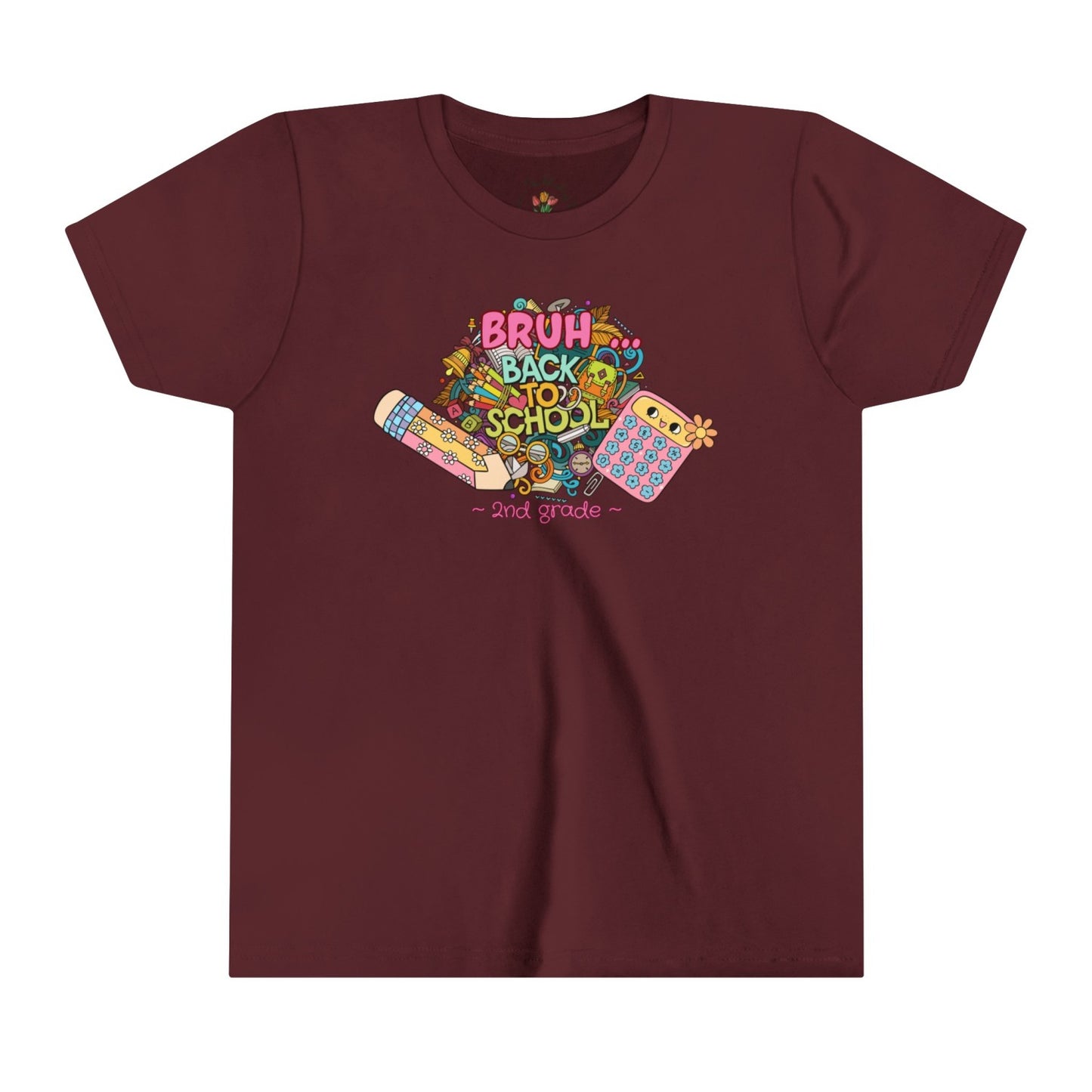 Second Grade Back to School Tee, Bruh