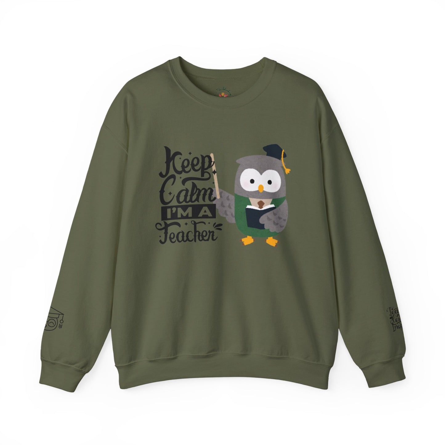 Comfy Teacher Crewneck Sweatshirt