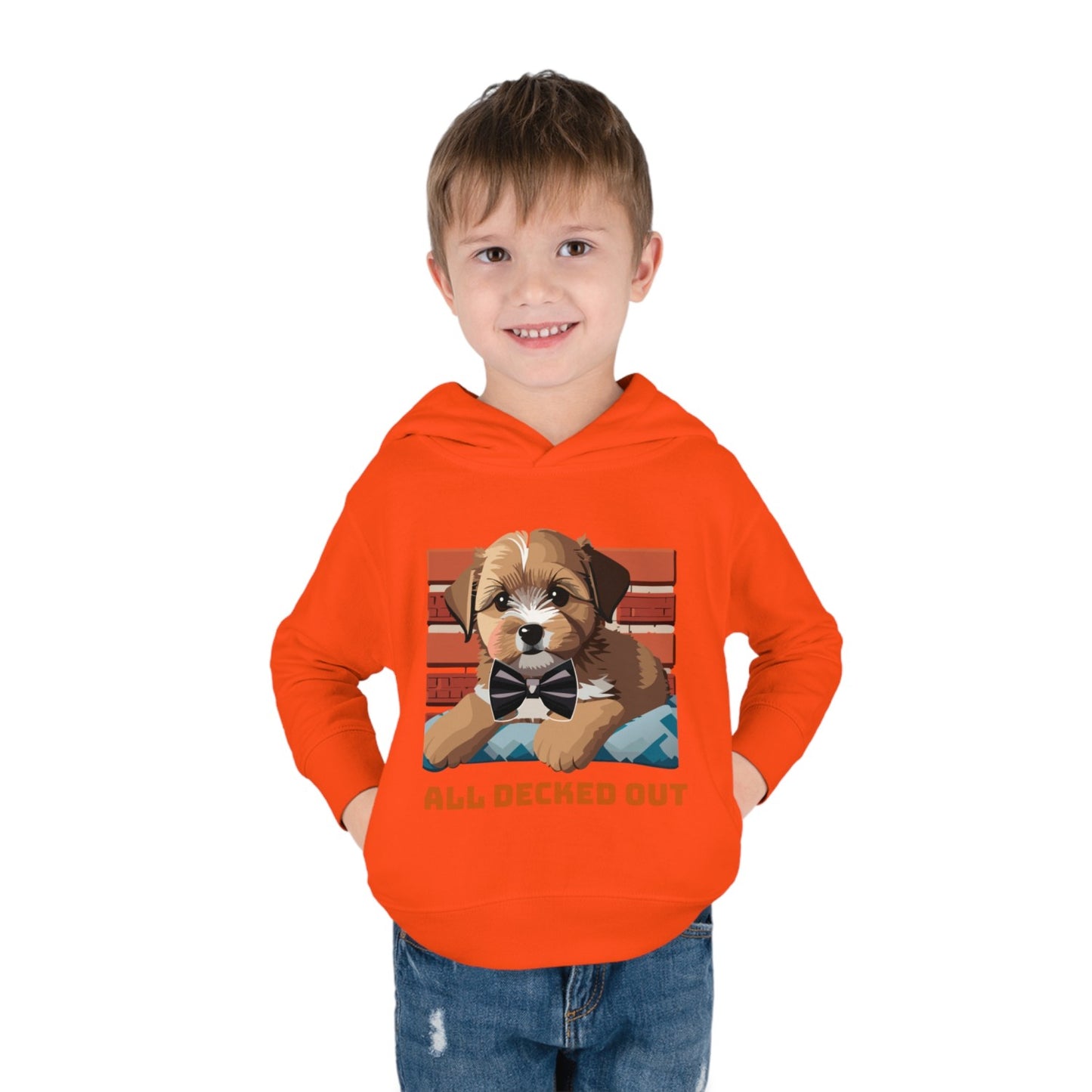 Cozy Toddler Pullover Fleece Hoodie