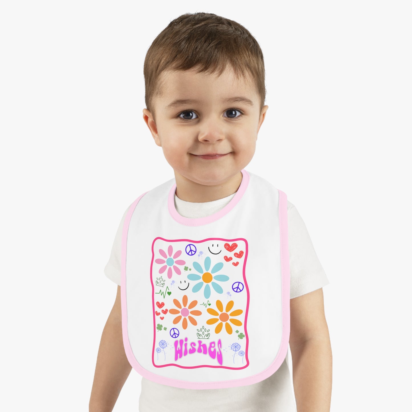 Joyful Wishes Baby Bib
