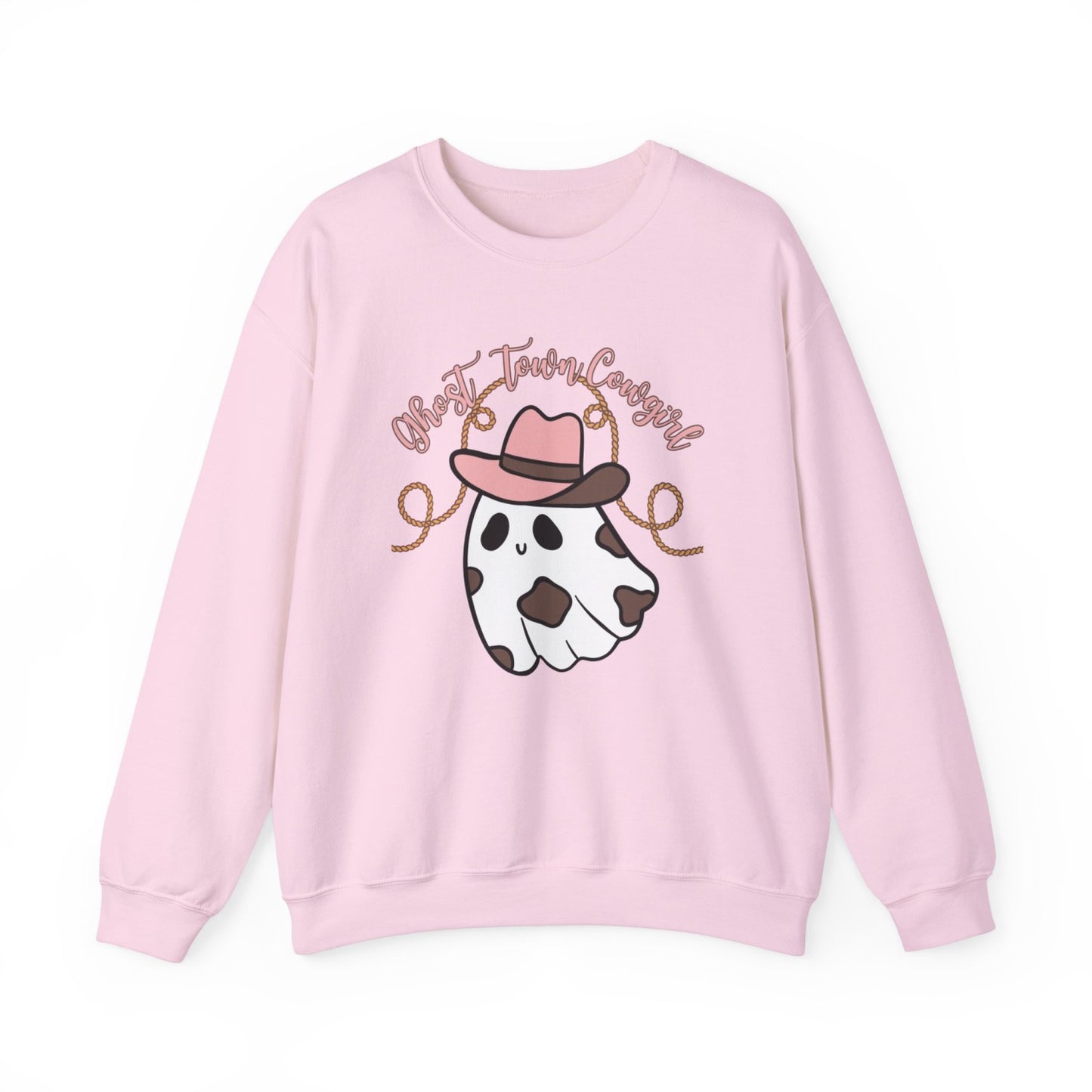 Western Inspired Halloween Heavy Blendâ„¢ Crewneck Sweatshirt