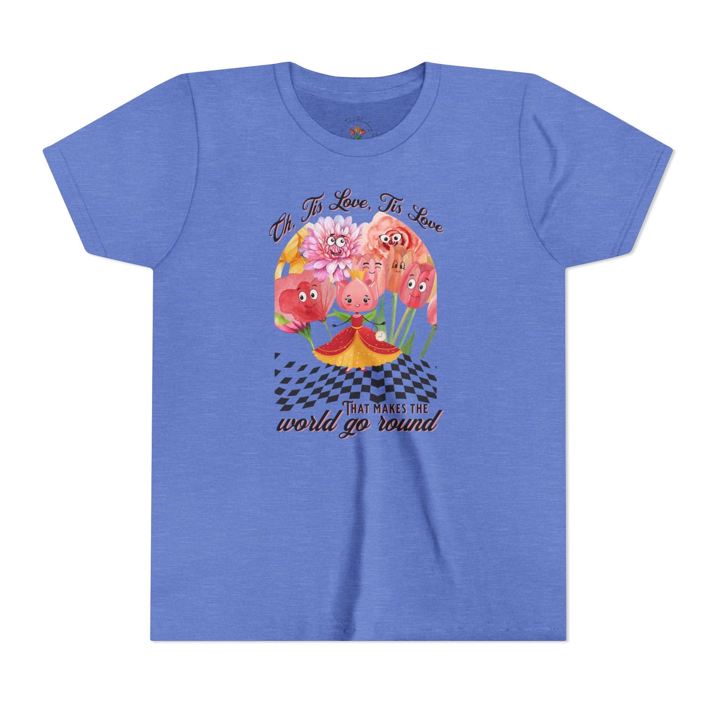 Floral Wonderland Inspired Youth Short Sleeve Tee