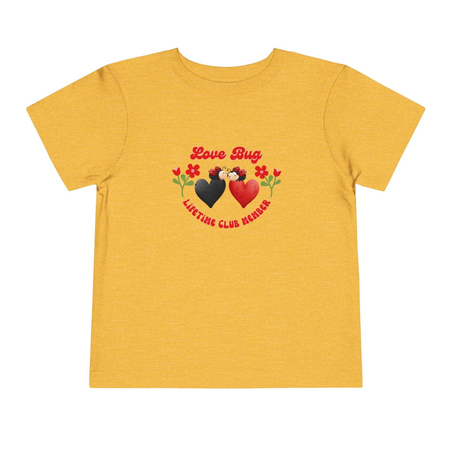 Love Bug Lifetime Club Toddler Short Sleeve Tee