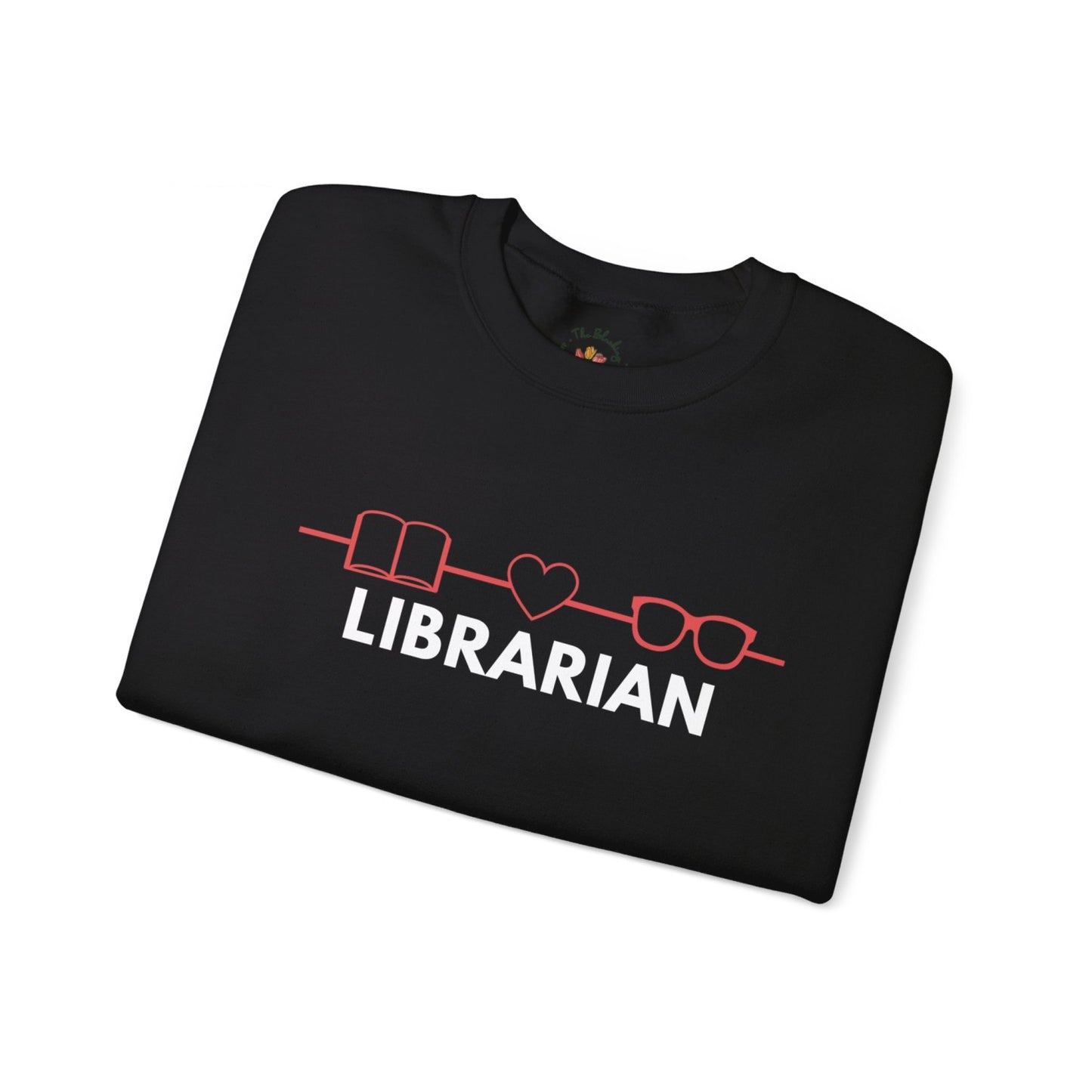 Comfy Librarian Crewneck Sweatshirt