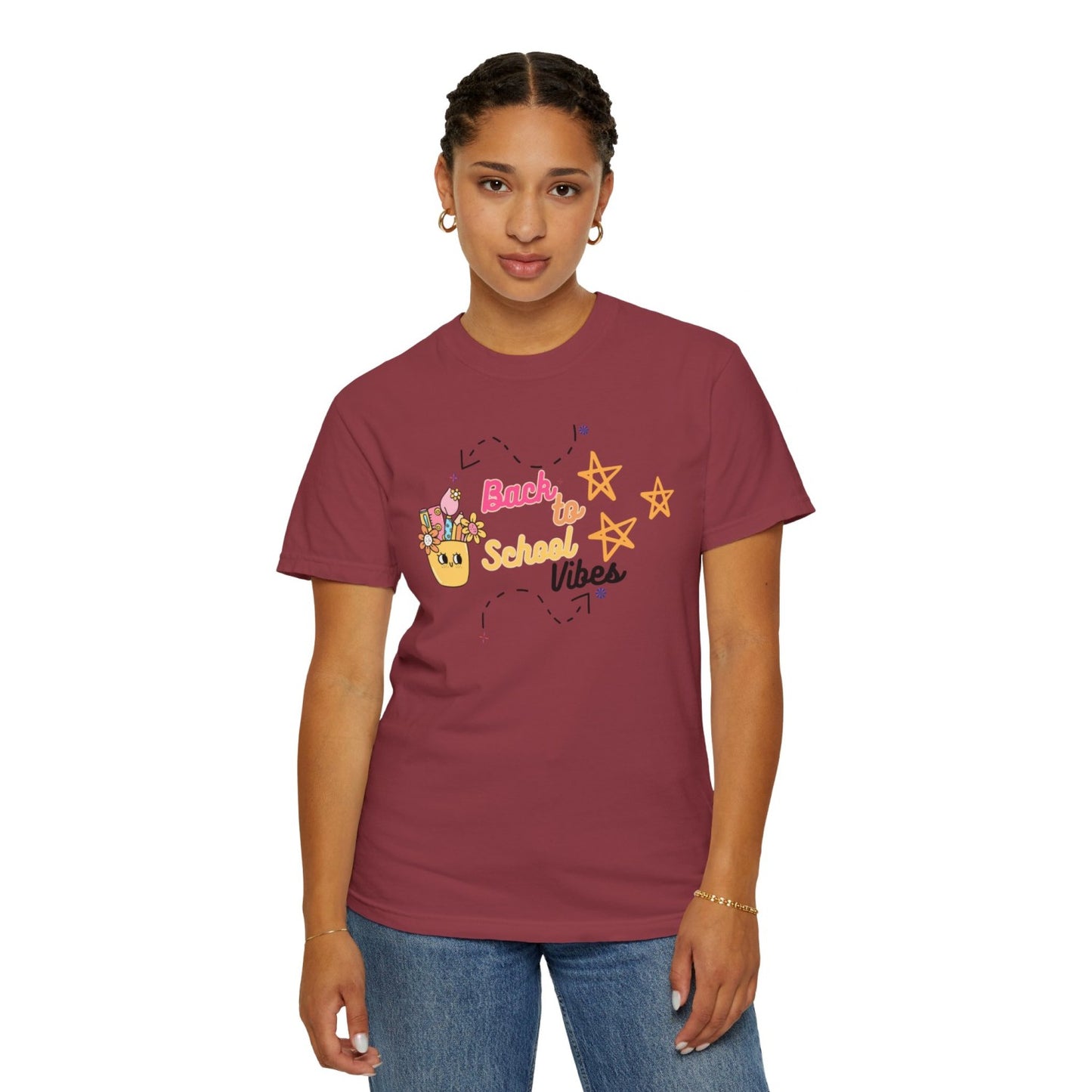 Back to School Vibes T-Shirt for Teacher or Principal