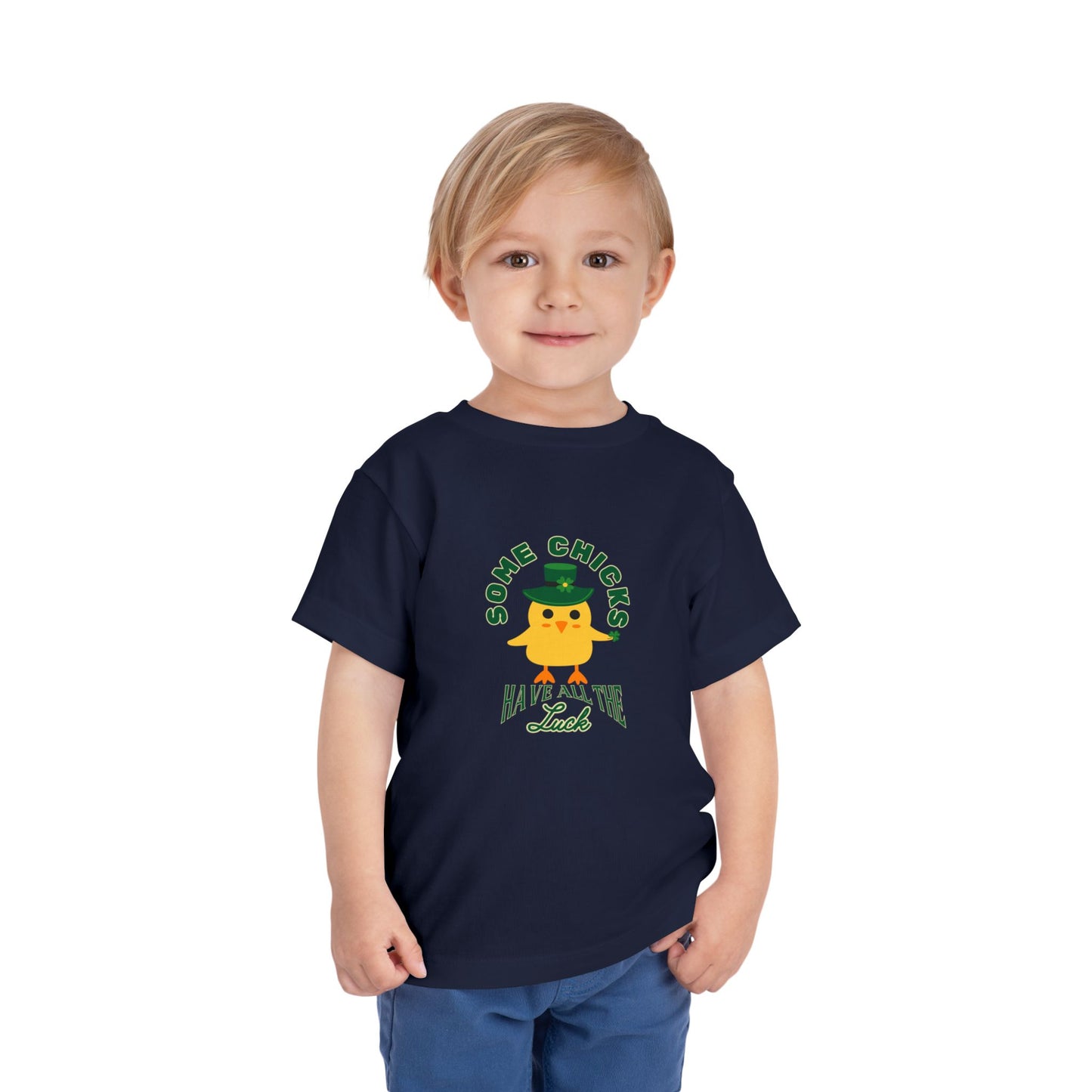 Funny St. Patty's Day Inspired Toddler Short Sleeve Tee