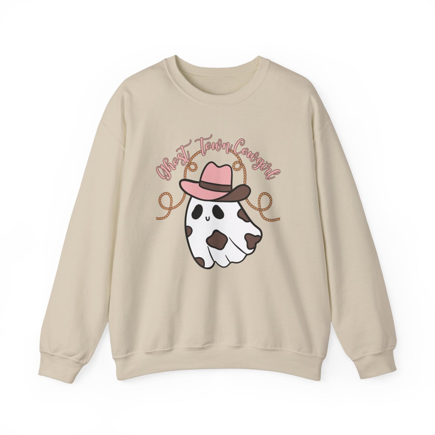Western Inspired Halloween Heavy Blendâ„¢ Crewneck Sweatshirt
