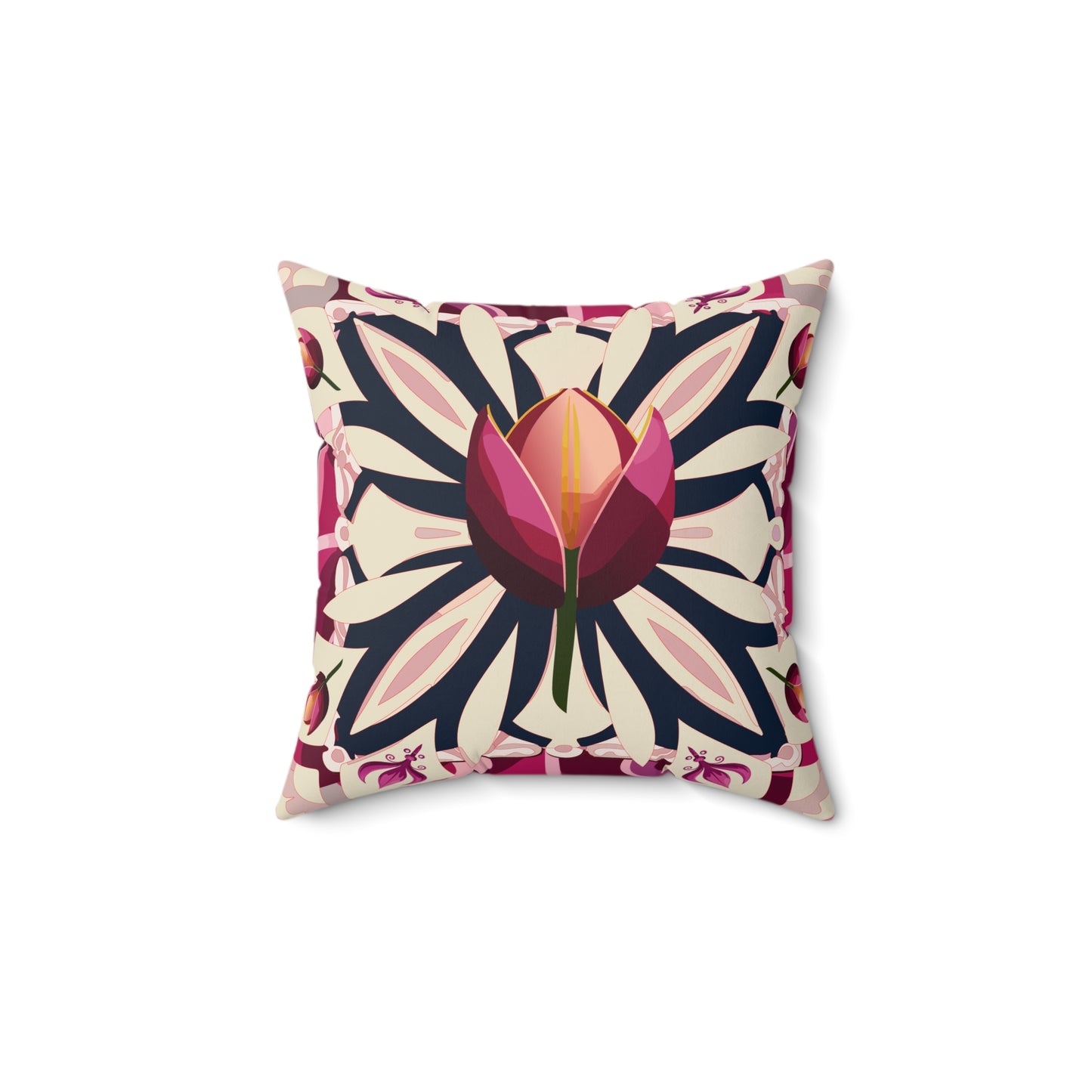 Faux Suede Square Pillow